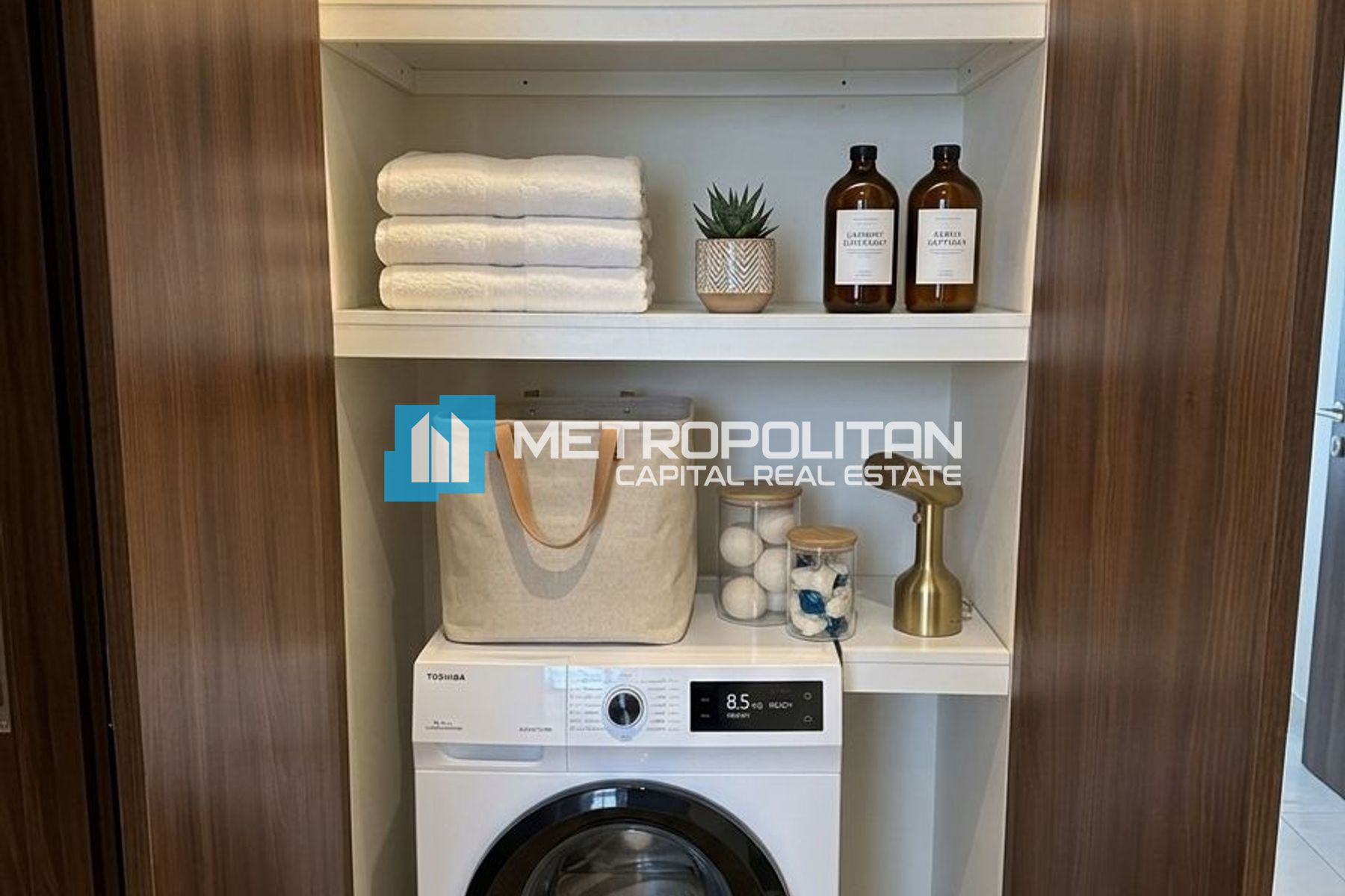 Mangrove and Sea Views | High Floor | Laundry Area