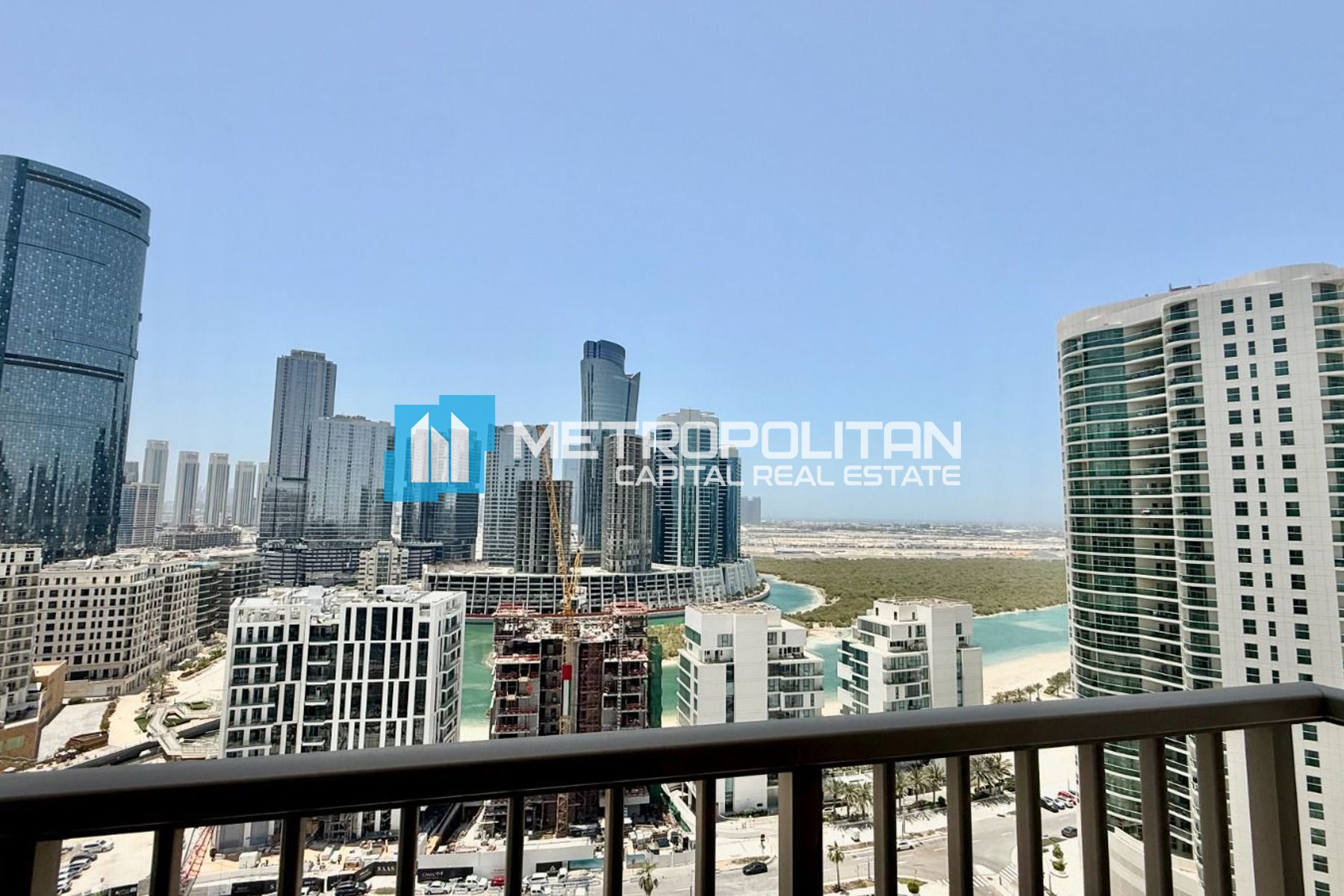 Mangrove and Sea Views | High Floor | Laundry Area