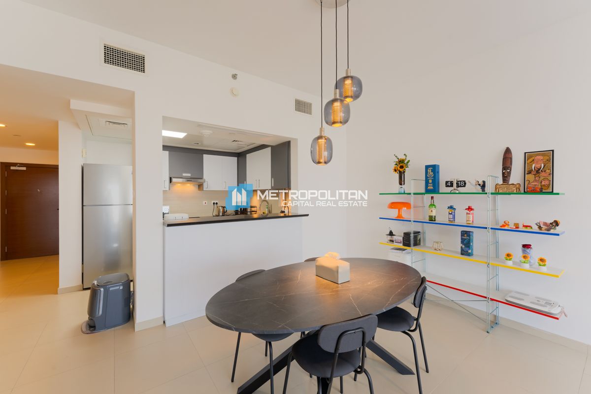 Skyline View | High Floor 1BR w/ Study | Furnished