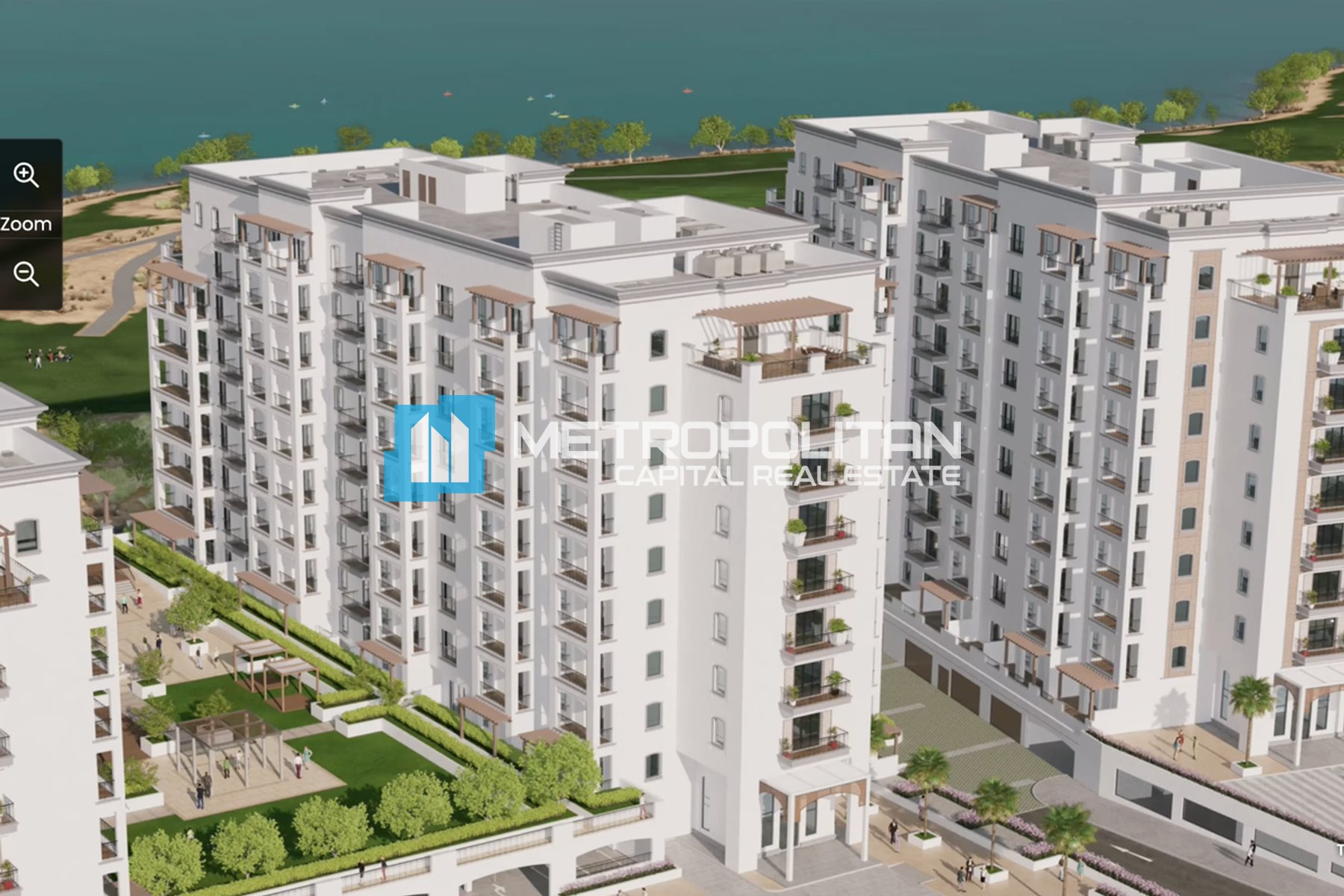 Rare 2BHK|Golf and Water View|2Balconies|Furnished