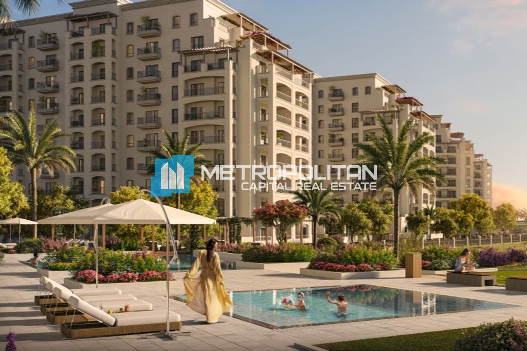 Rare 2BHK|Golf and Water View|2Balconies|Furnished
