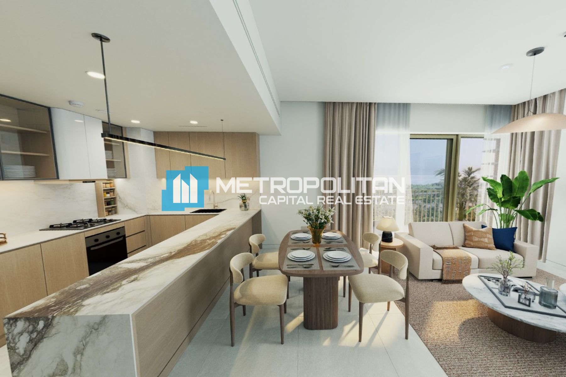 Partial Sea View | High Floor | Corner 1BR+Balcony