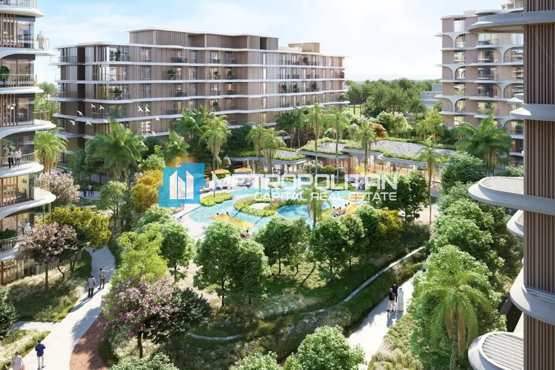 Partial Sea View | High Floor | Corner 1BR+Balcony