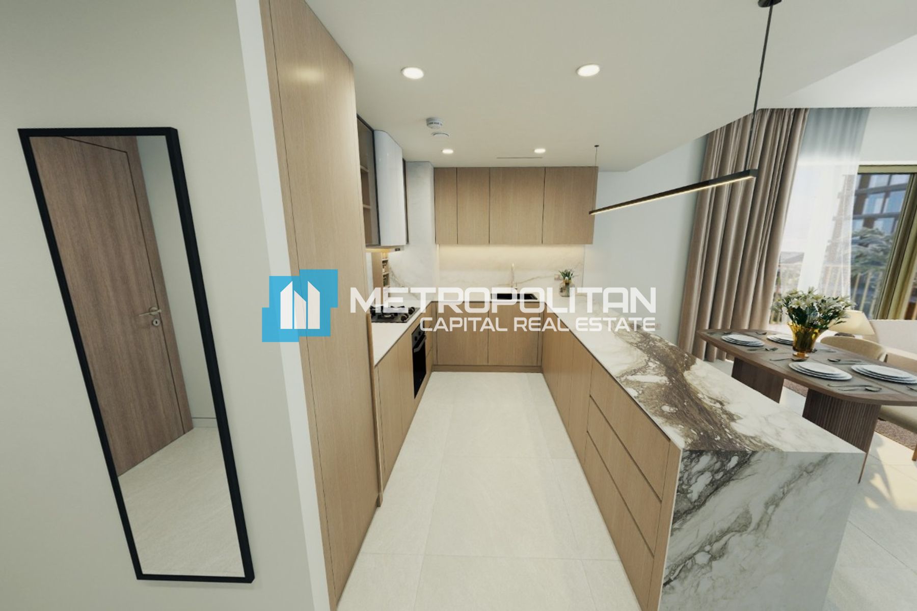 Partial Sea View | High Floor | Corner 1BR+Balcony
