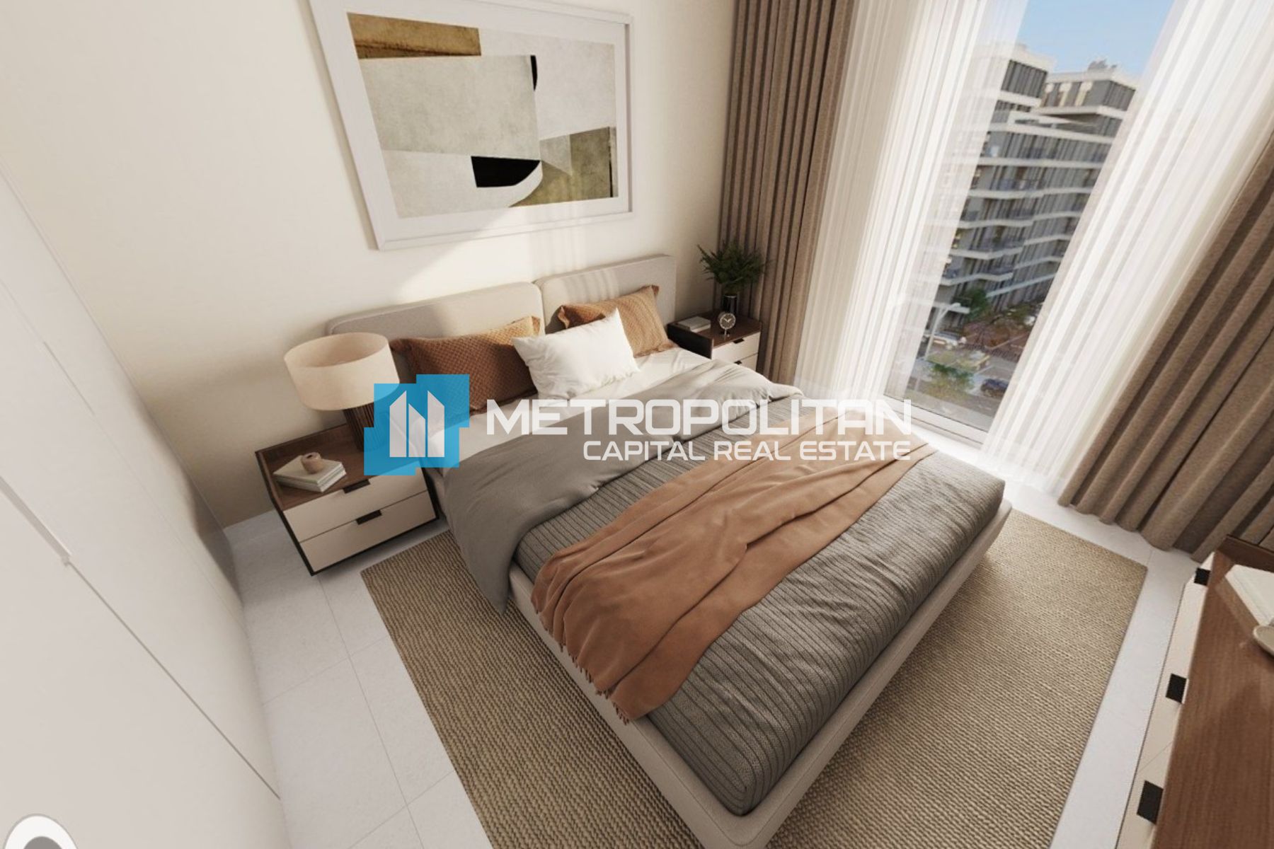 Top Floor | Corner 3BR+Laundry Area | 2 Balconies