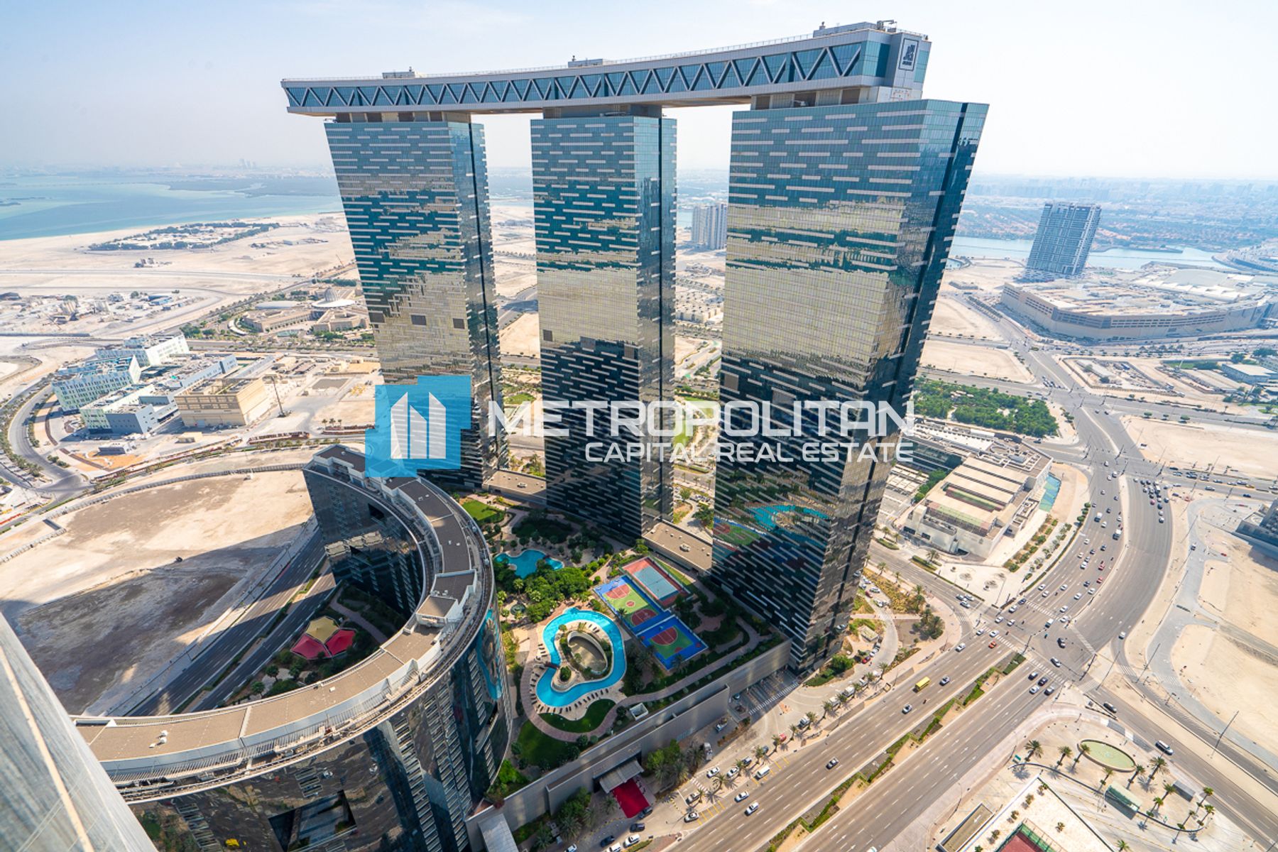 Pool and Canal View | High Floor | Modern 1BR Unit