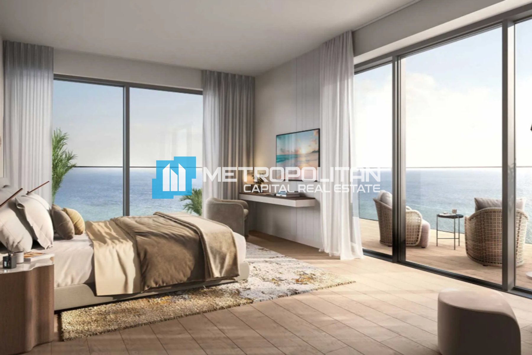 Full Sea View | Beach Access |1 BR Big Layout