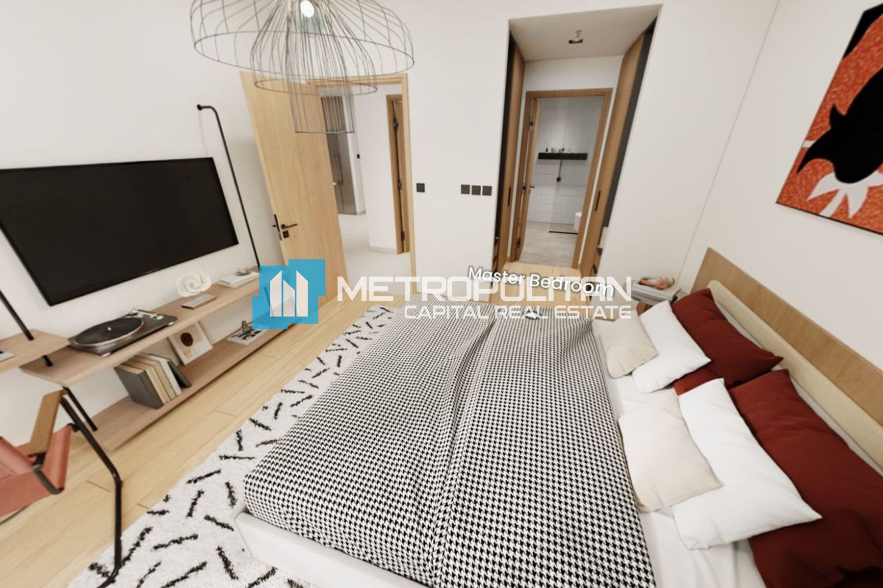 Very High Floor |1BR w/ Balcony | Community View