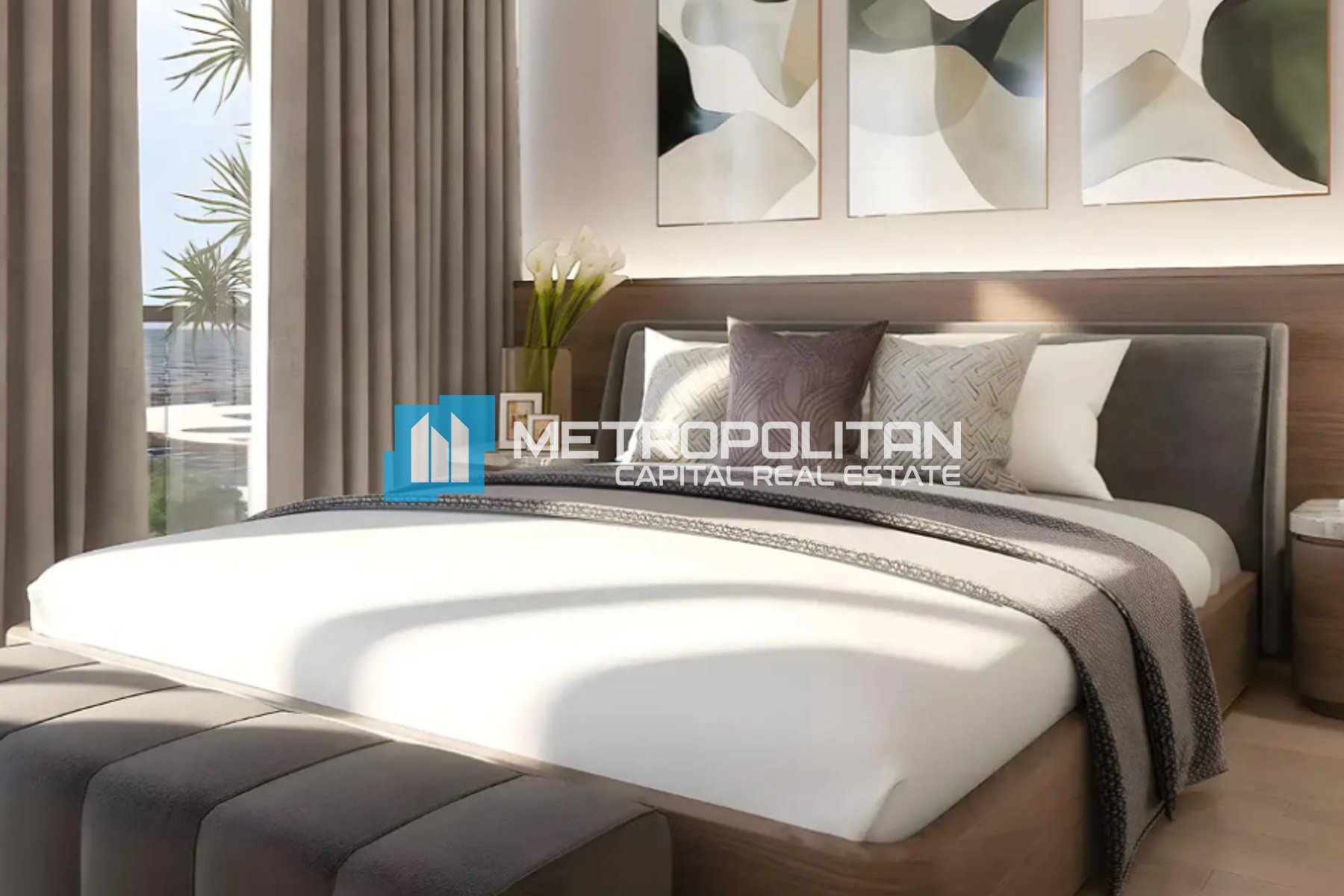 Pool View | High Floor 1BR | Modern 1BR w/ Balcony