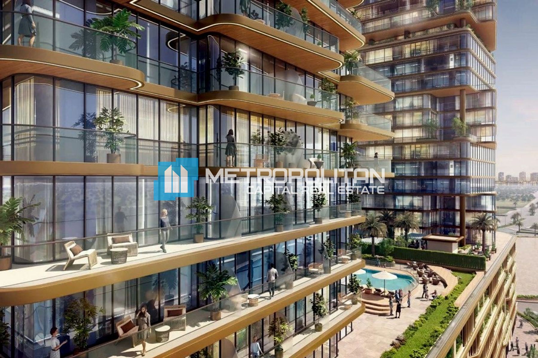 Stunning Sea View | Studio w/ Balcony | High Floor