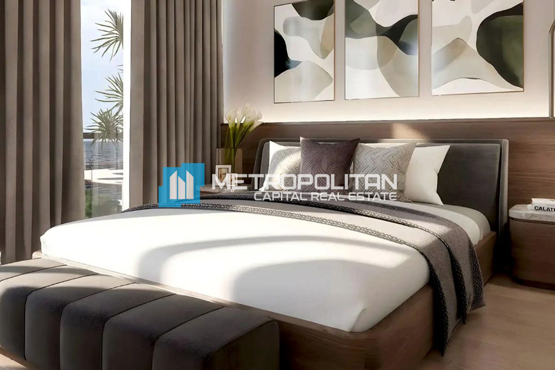 Stunning Sea View | Studio w/ Balcony | High Floor
