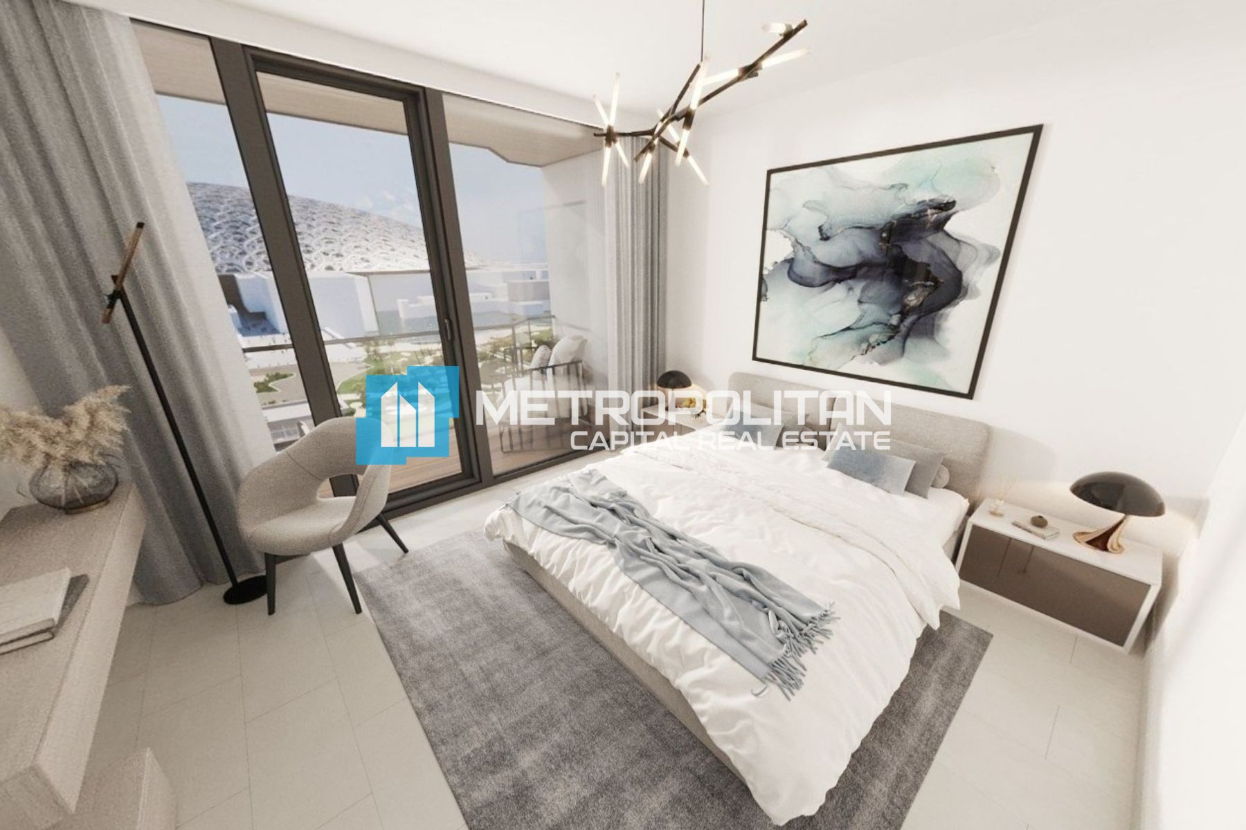 Full Louvre View | Premium 2BR+M | Wide Terrace