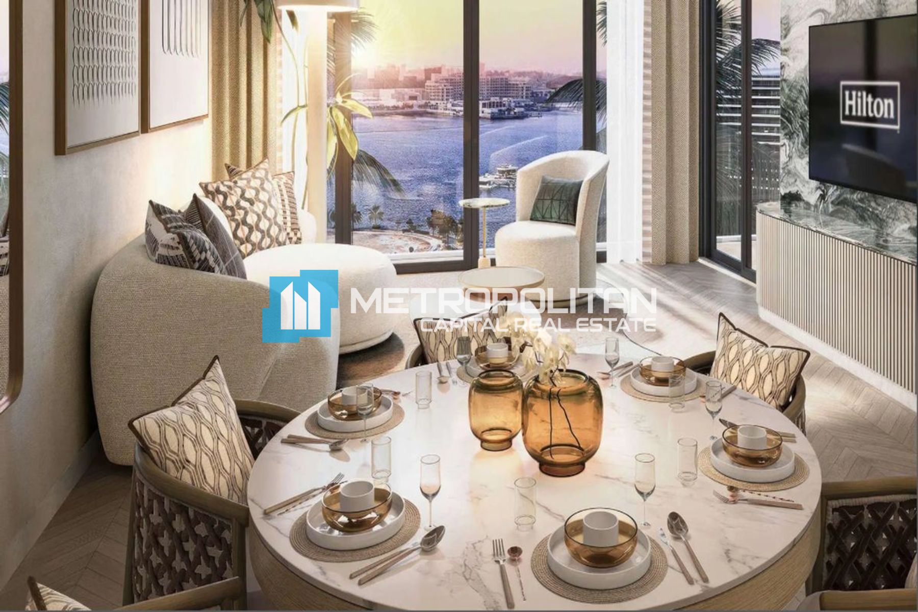 1BR Apartment for Sale in Hilton Residences, Al Raha Beach - MCS-48637