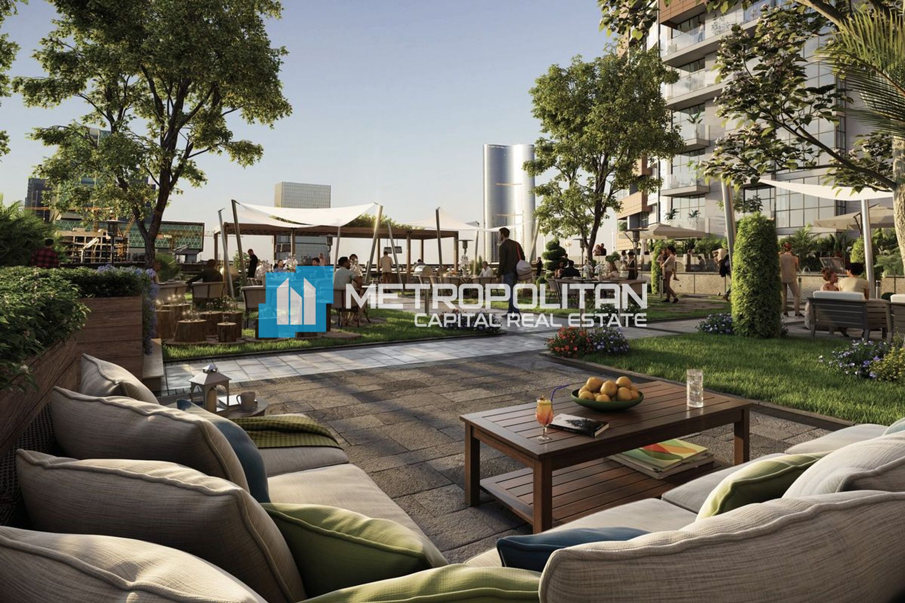 Stunning View | 1BR with Balcony | Middle Floor