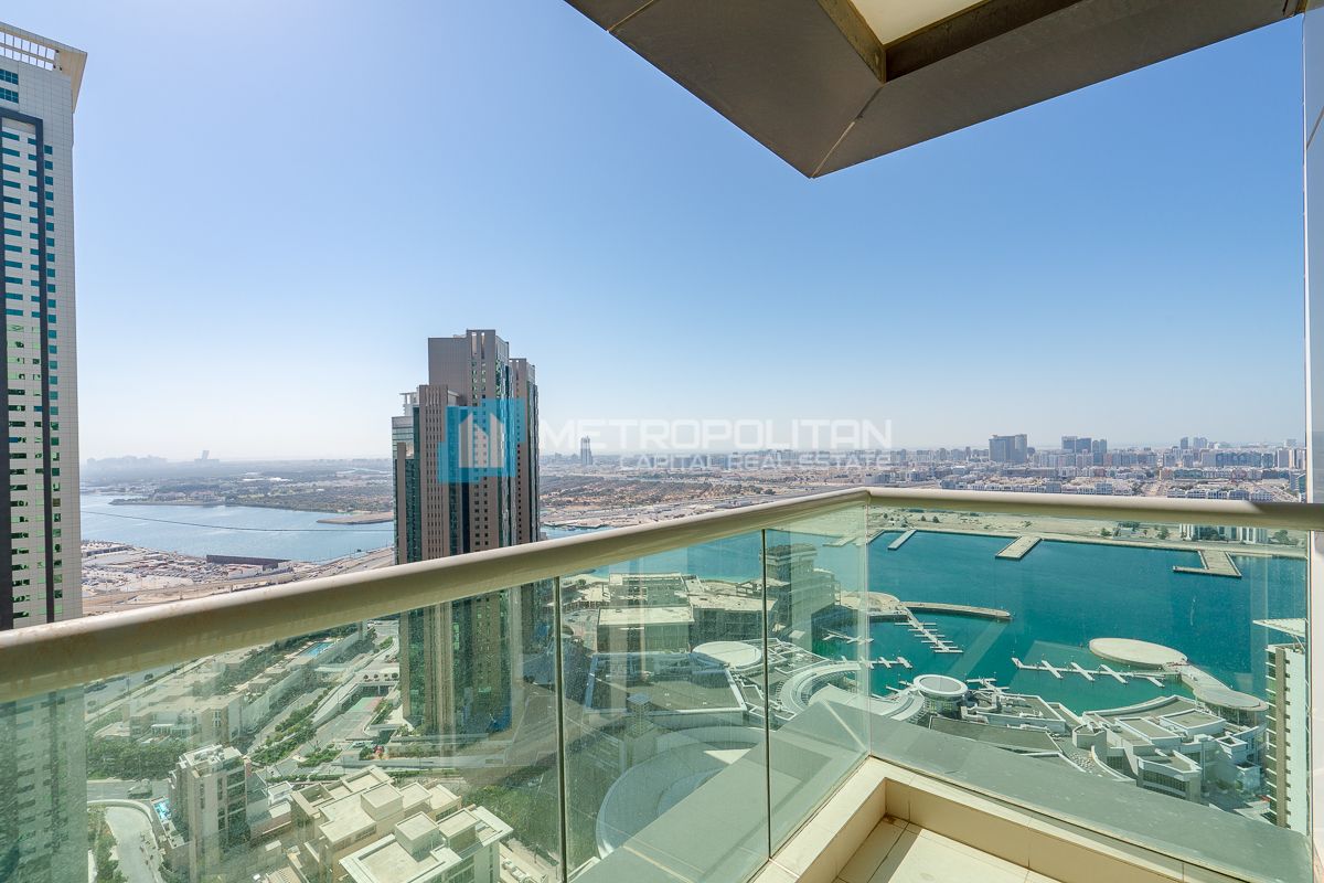 Full Sea View | Balcony | Furnished | High ROI