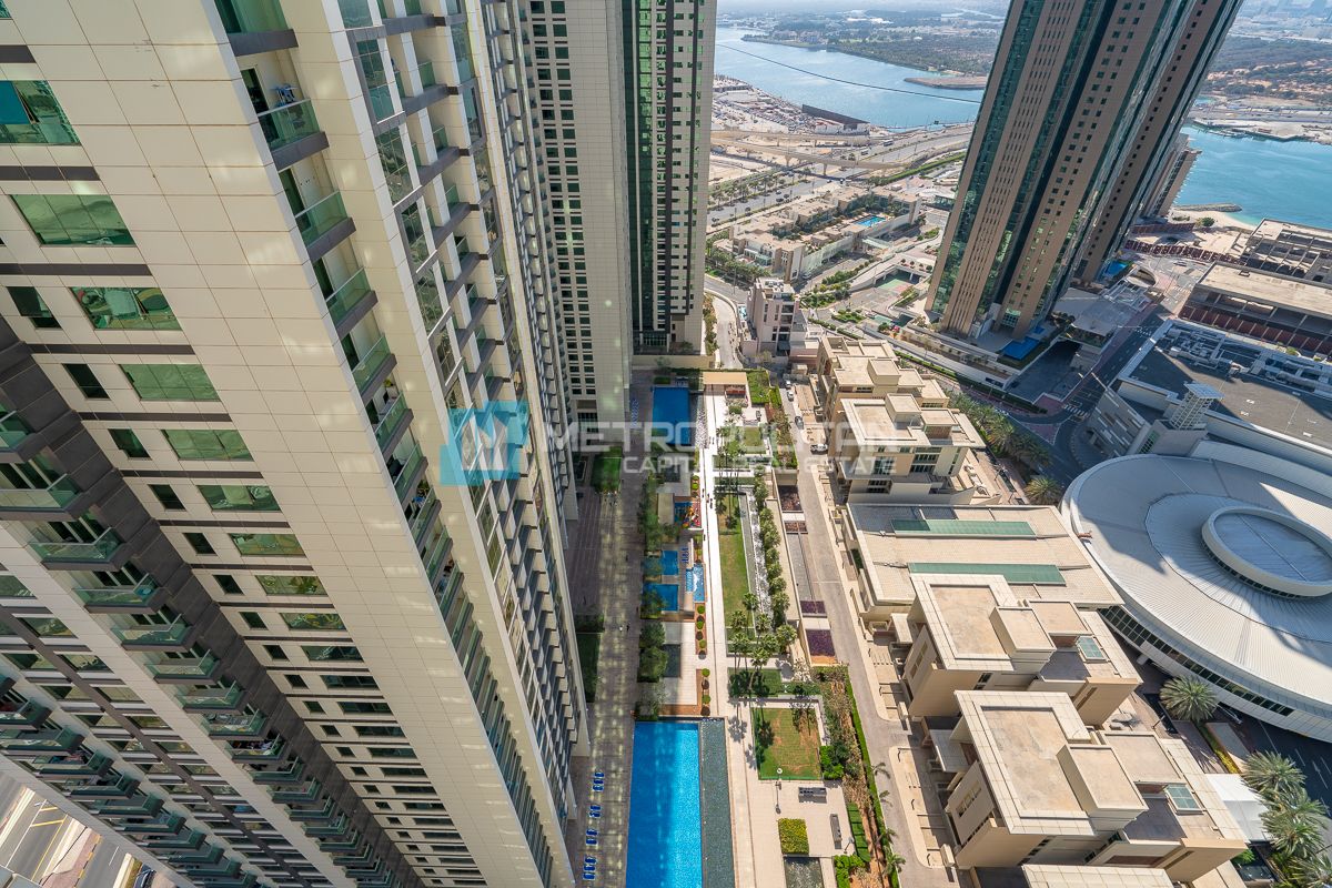 Full Sea View | Balcony | Furnished | High ROI