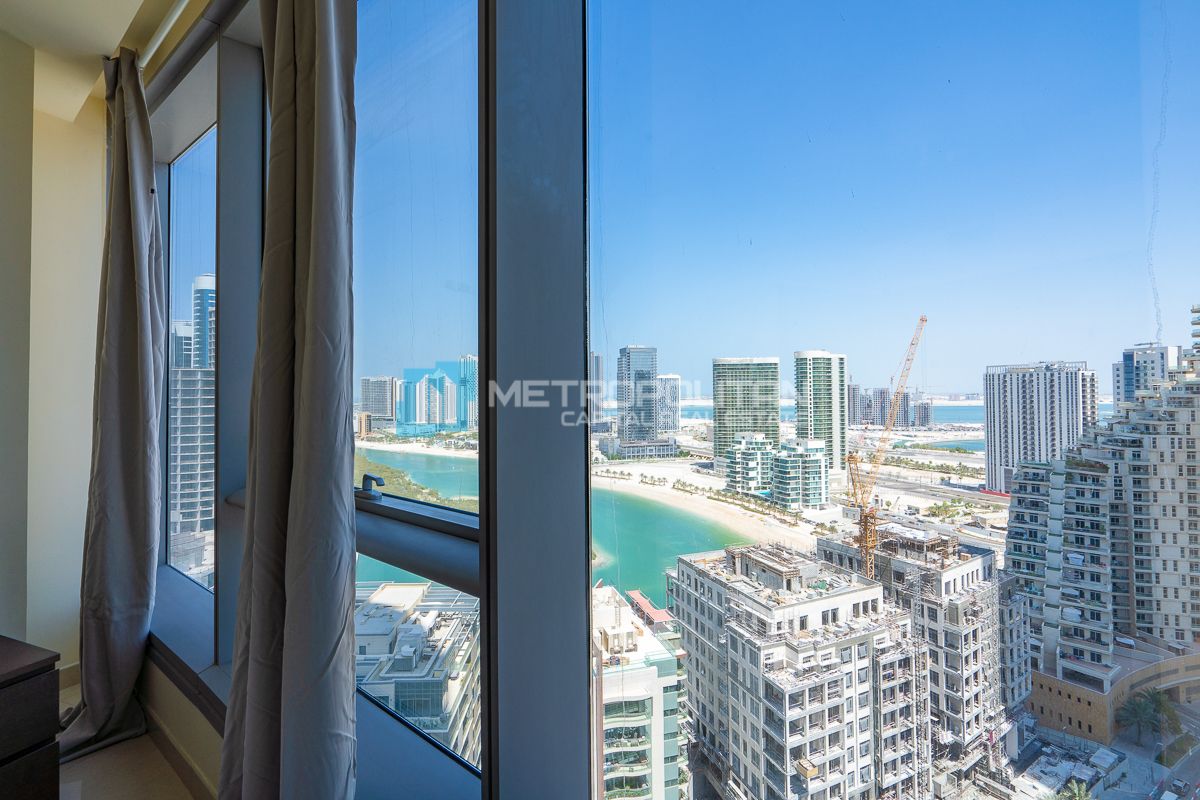 Largest Size 1BR| Mangrove, Sea View | High Floor