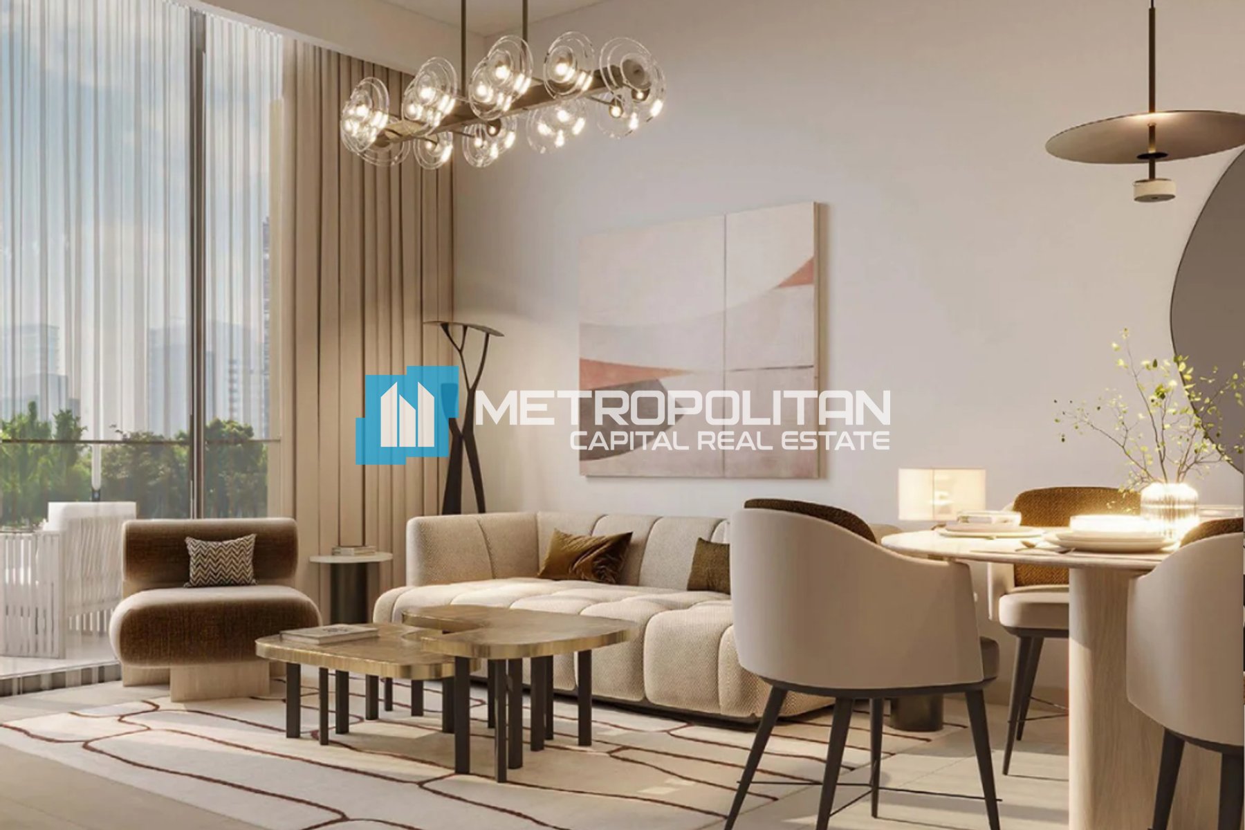 2BR Corner Unit w/ Laundry | Mid Floor | Furnished