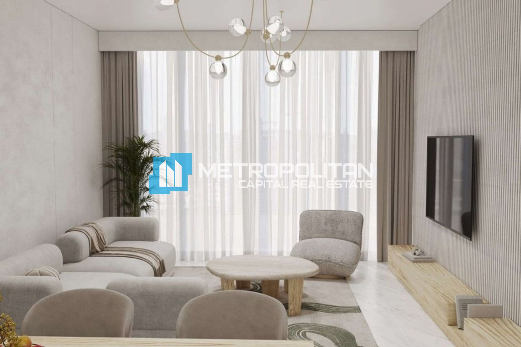 Junior 1BR w/ Balcony | High Floor | Full Sea View
