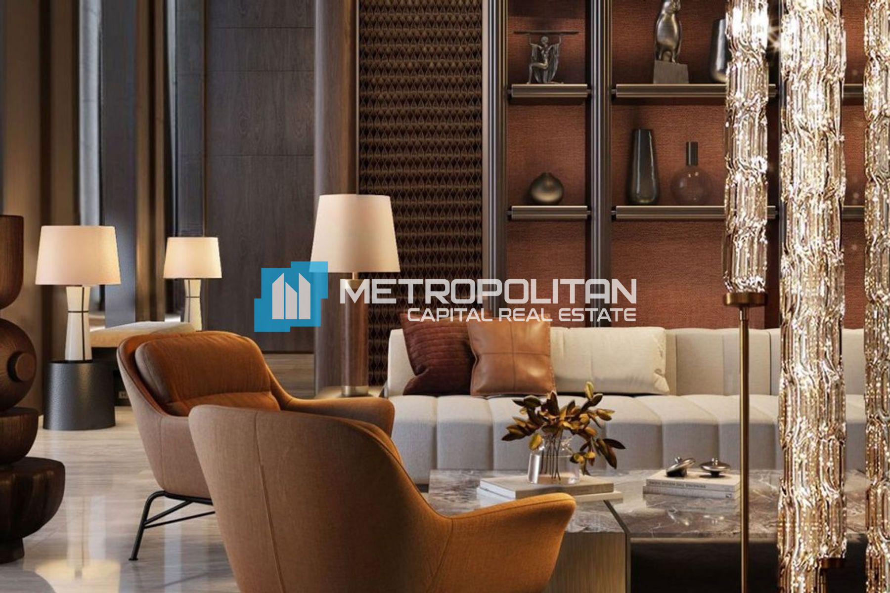 Furnished|1BR w/ Study High-End|Balcony|Canal View