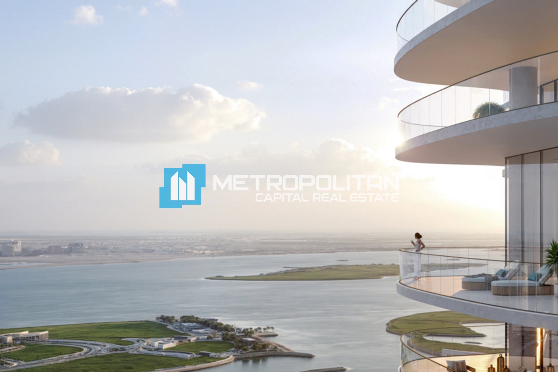 Furnished|1BR w/ Study High-End|Balcony|Canal View