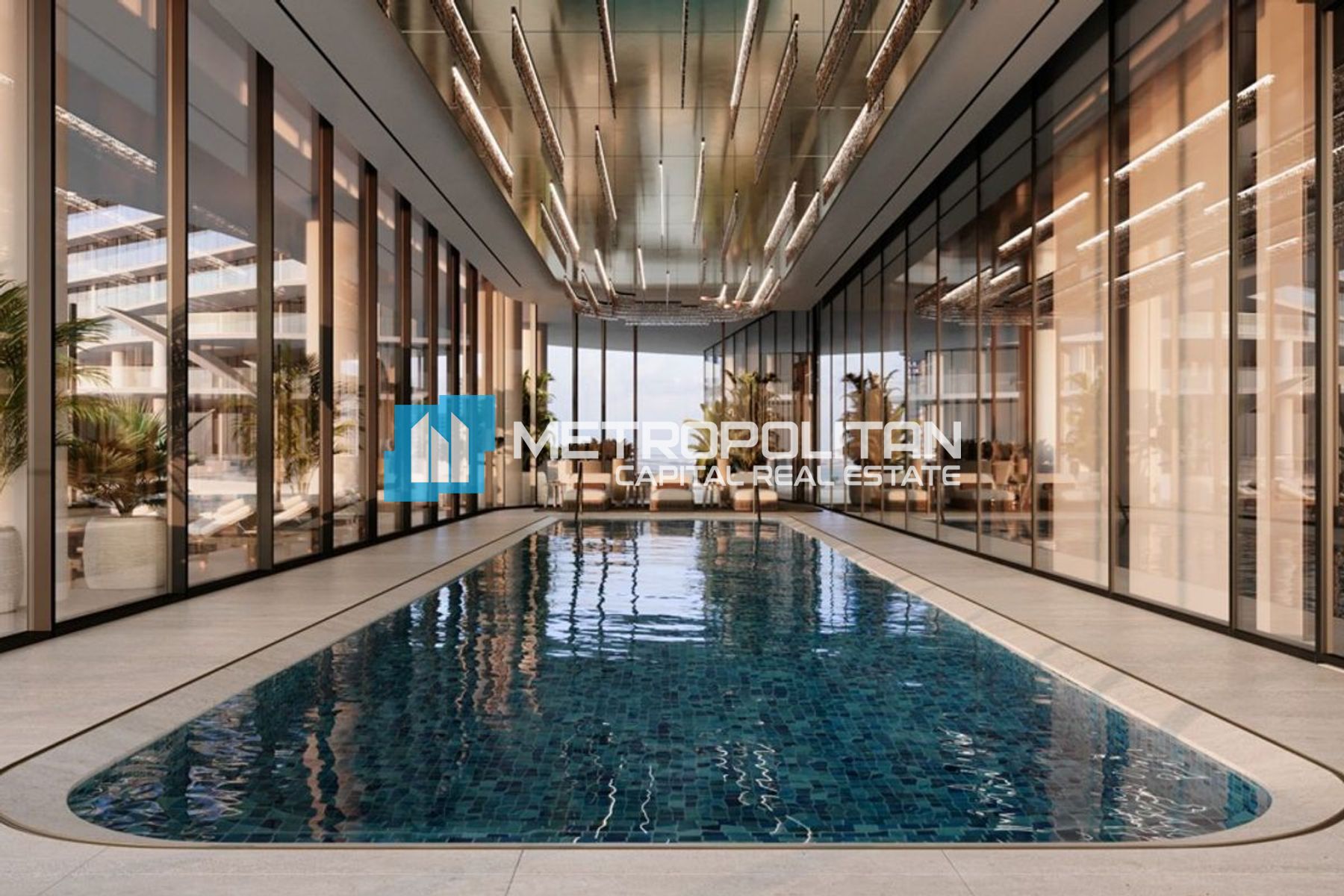 Furnished|1BR w/ Study High-End|Balcony|Canal View