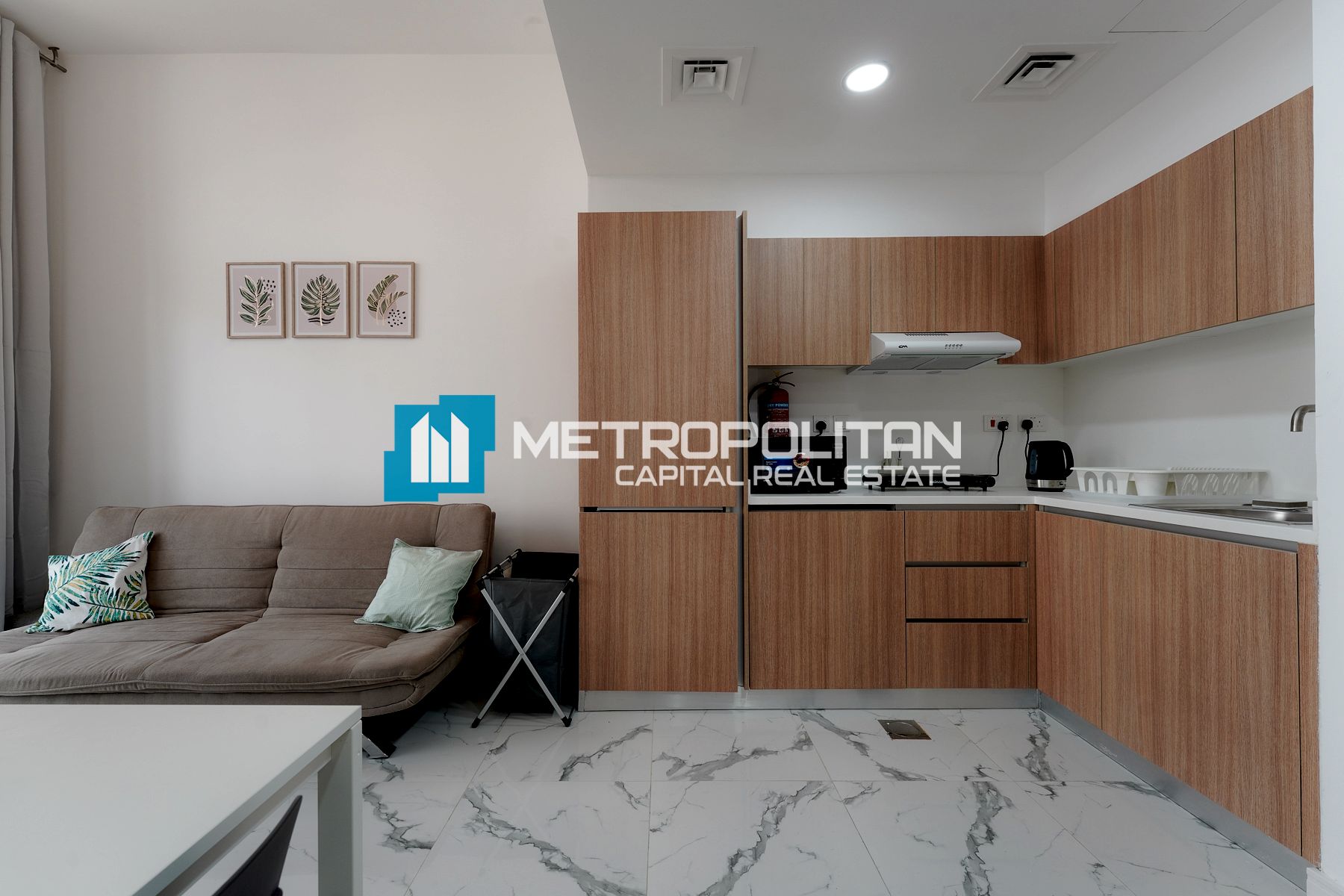 Fully Furnished | 1BR w/ Balcony | Garden View