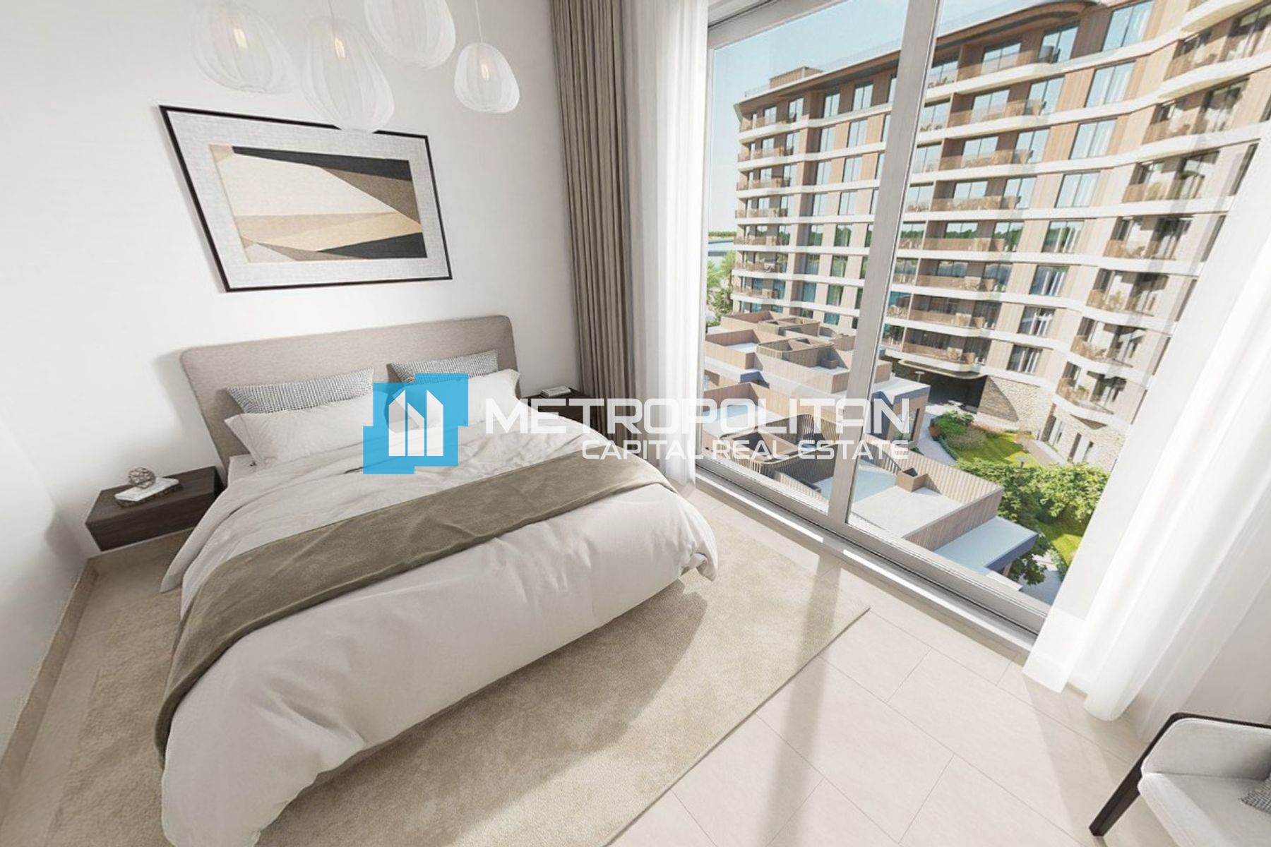 Canal View | Corner 2BR w/ Balcony | Maids Room