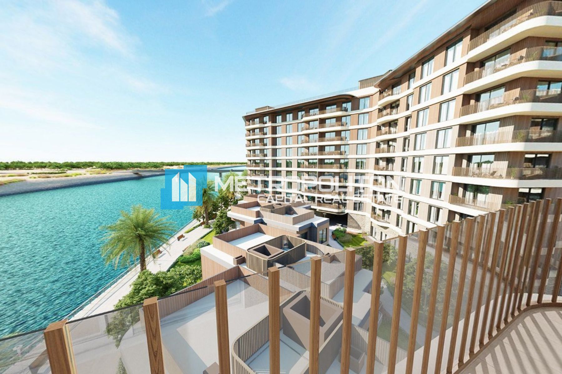 Canal View | Corner 2BR w/ Balcony | Maids Room