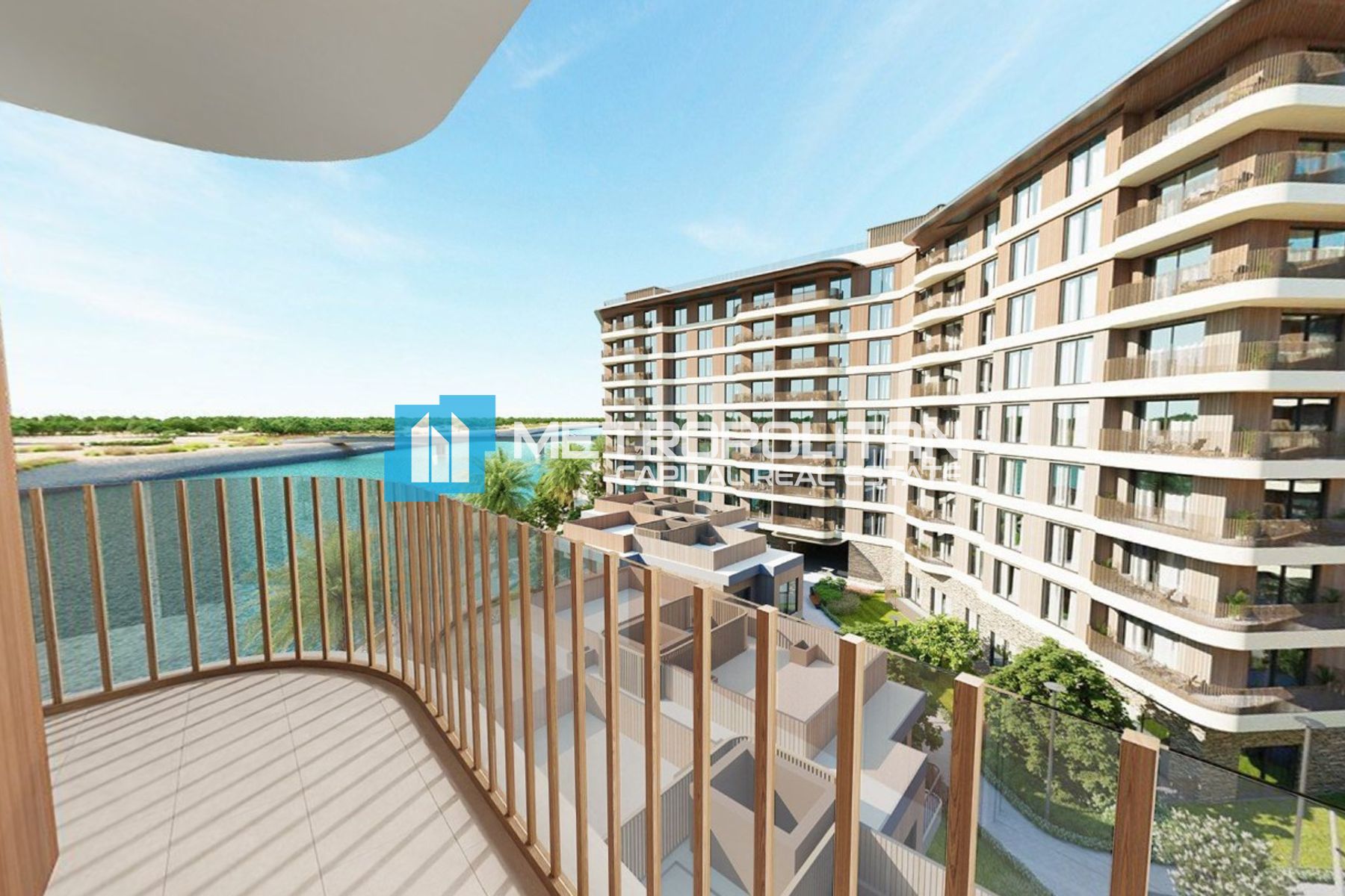 Canal View | Corner 2BR w/ Balcony | Maids Room