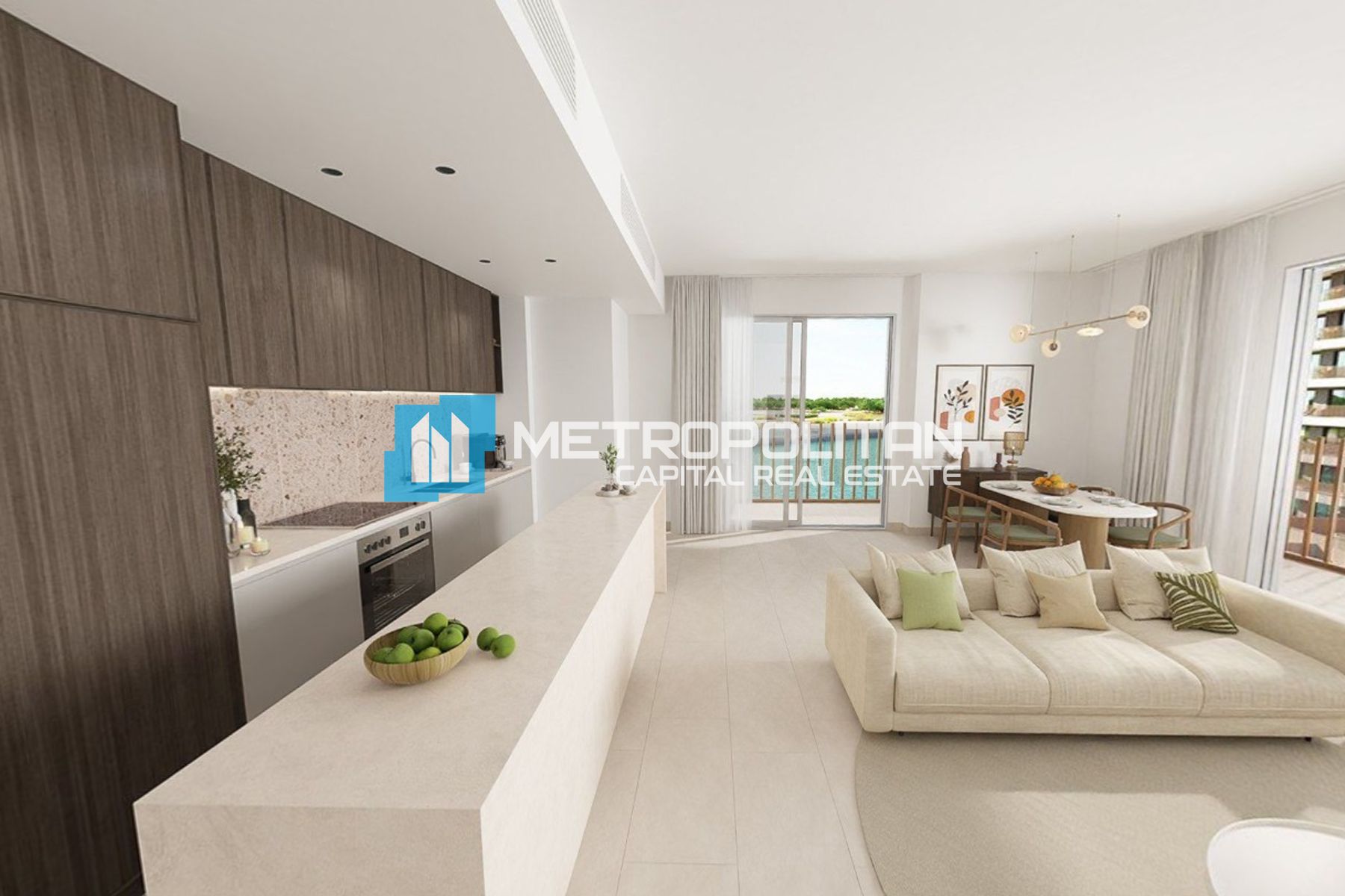 Canal View | Corner 2BR w/ Balcony | Maids Room