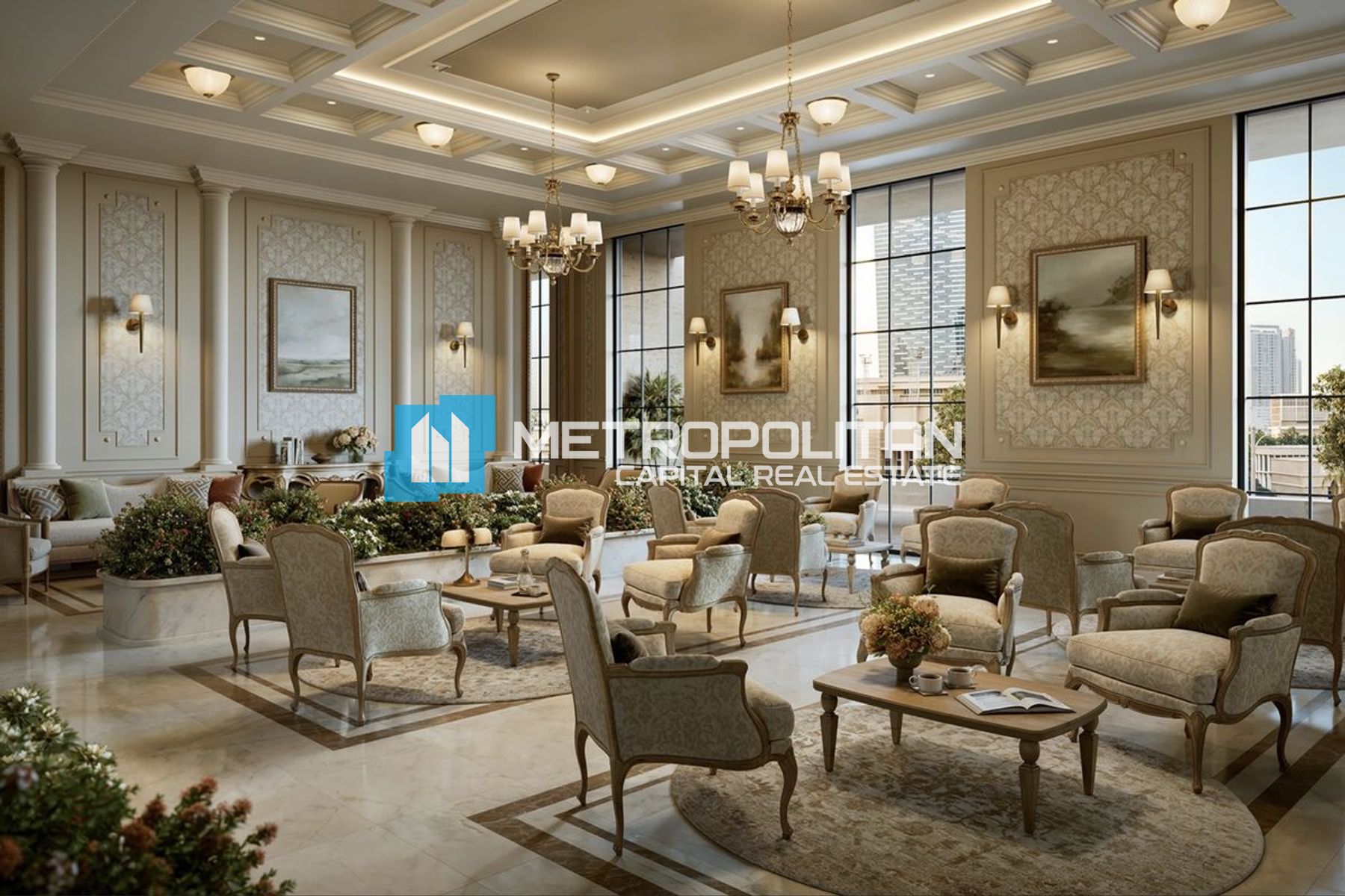 Fully Furnished | 3 BR with Maids | Luxury Living