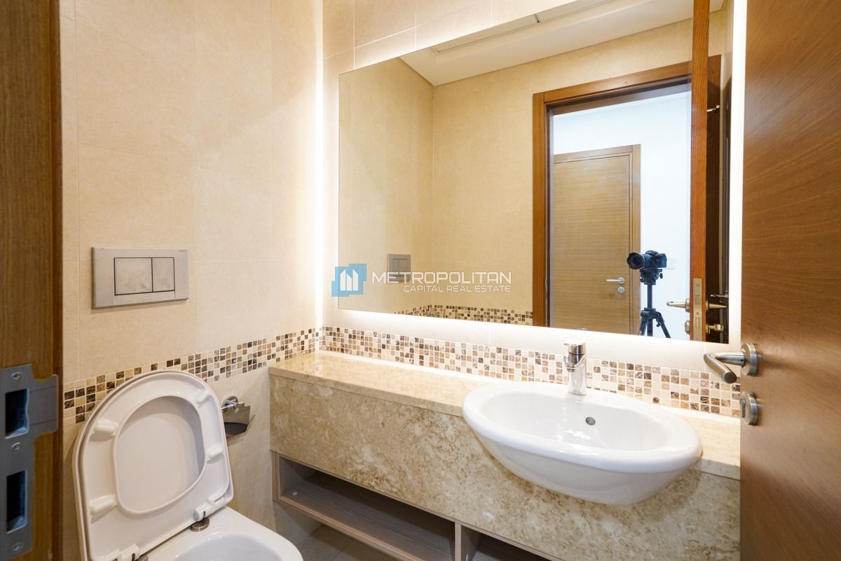 Full Golf & Sea View | High Floor | 3 BR w/ Maids