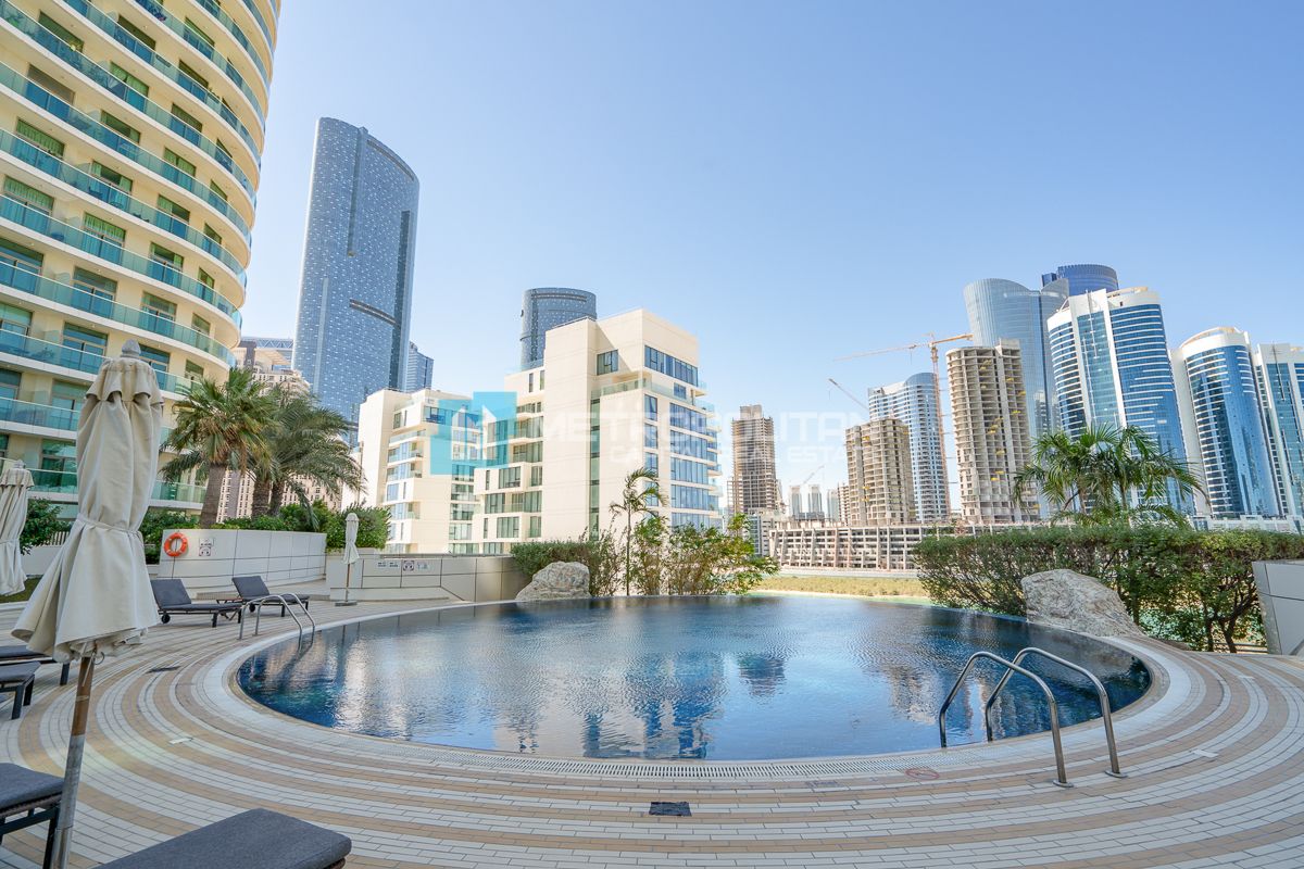 1BR with Maids | City View | High Floor | Vacant
