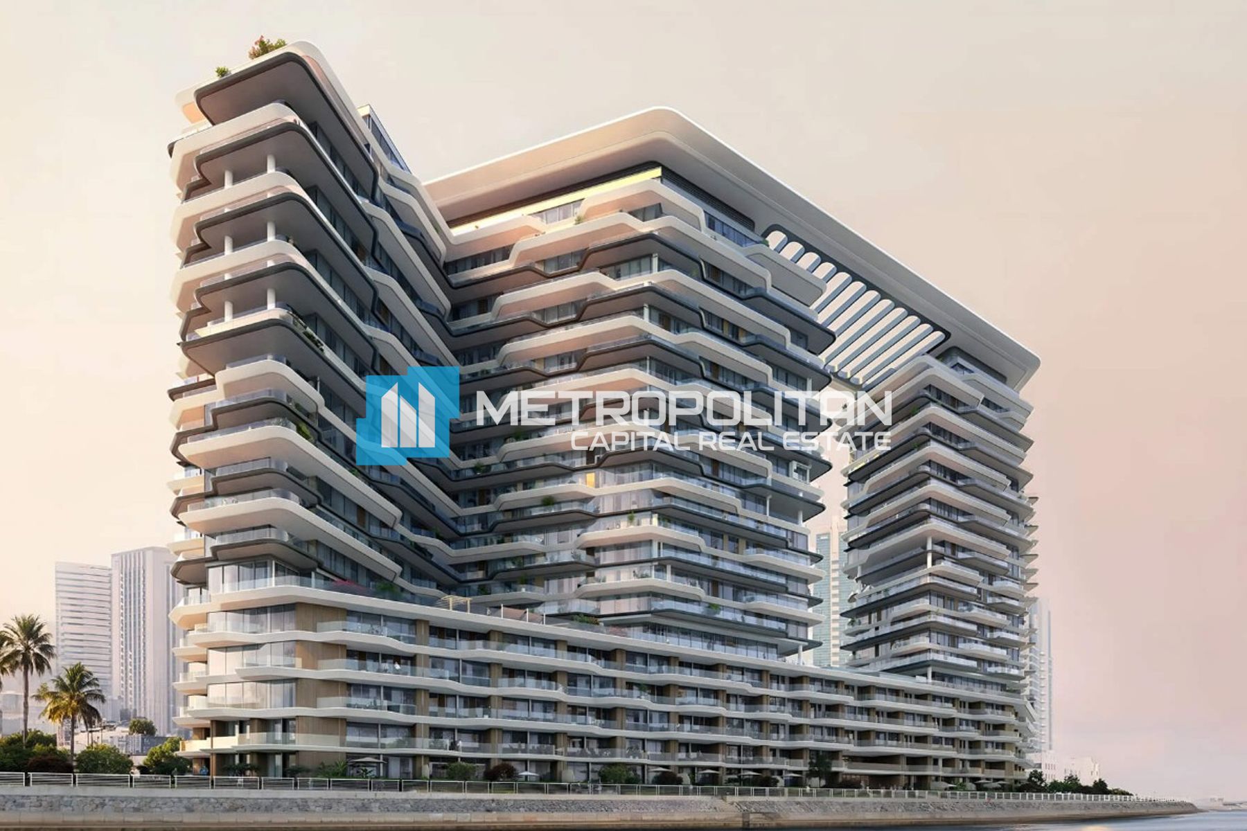 High Floor 2BR+M | Balcony | Waterfront Residences