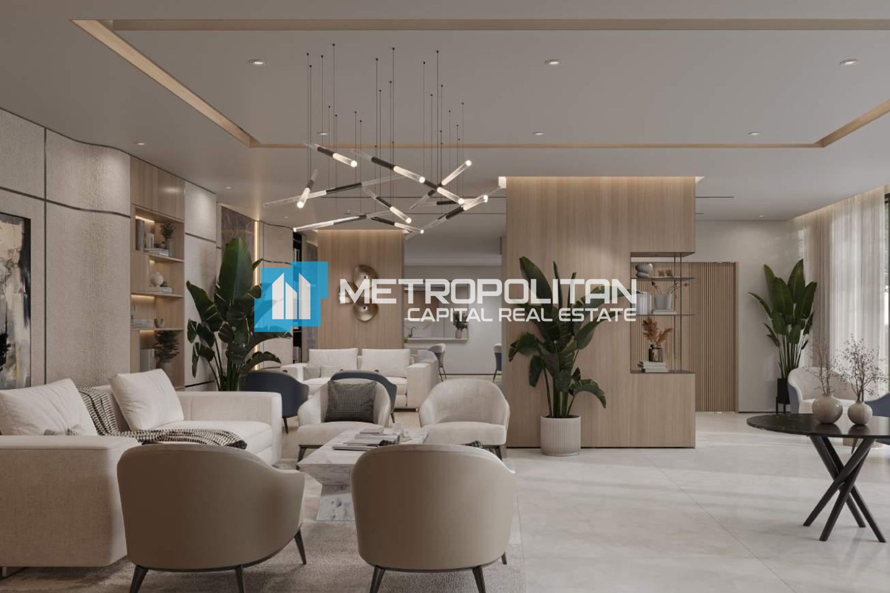Furnished 3BR+M|High Floor|2 Balconies|Canal View