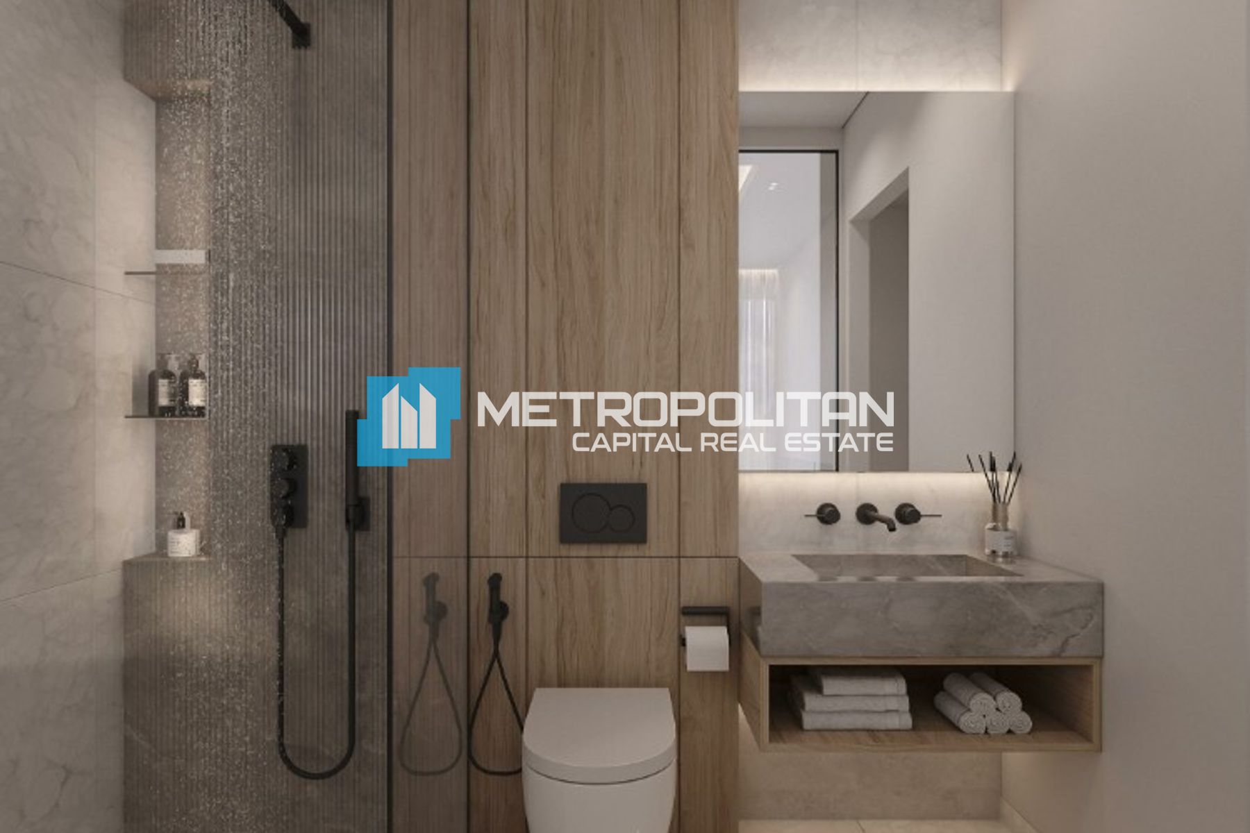 Furnished 3BR+M|High Floor|2 Balconies|Canal View
