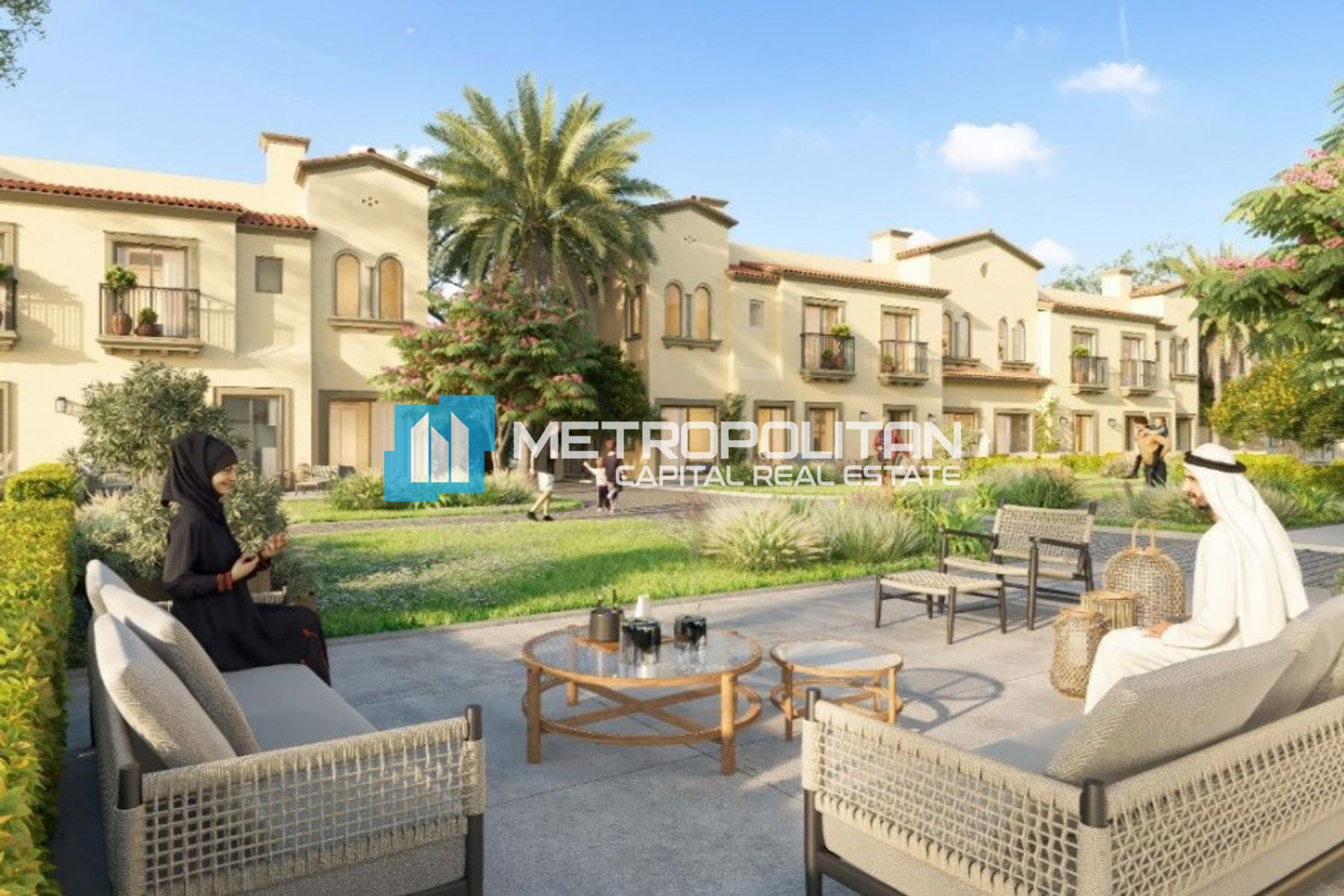 2BR Townhouse for Sale in Bloom Living, Khalifa City - MCS-49226