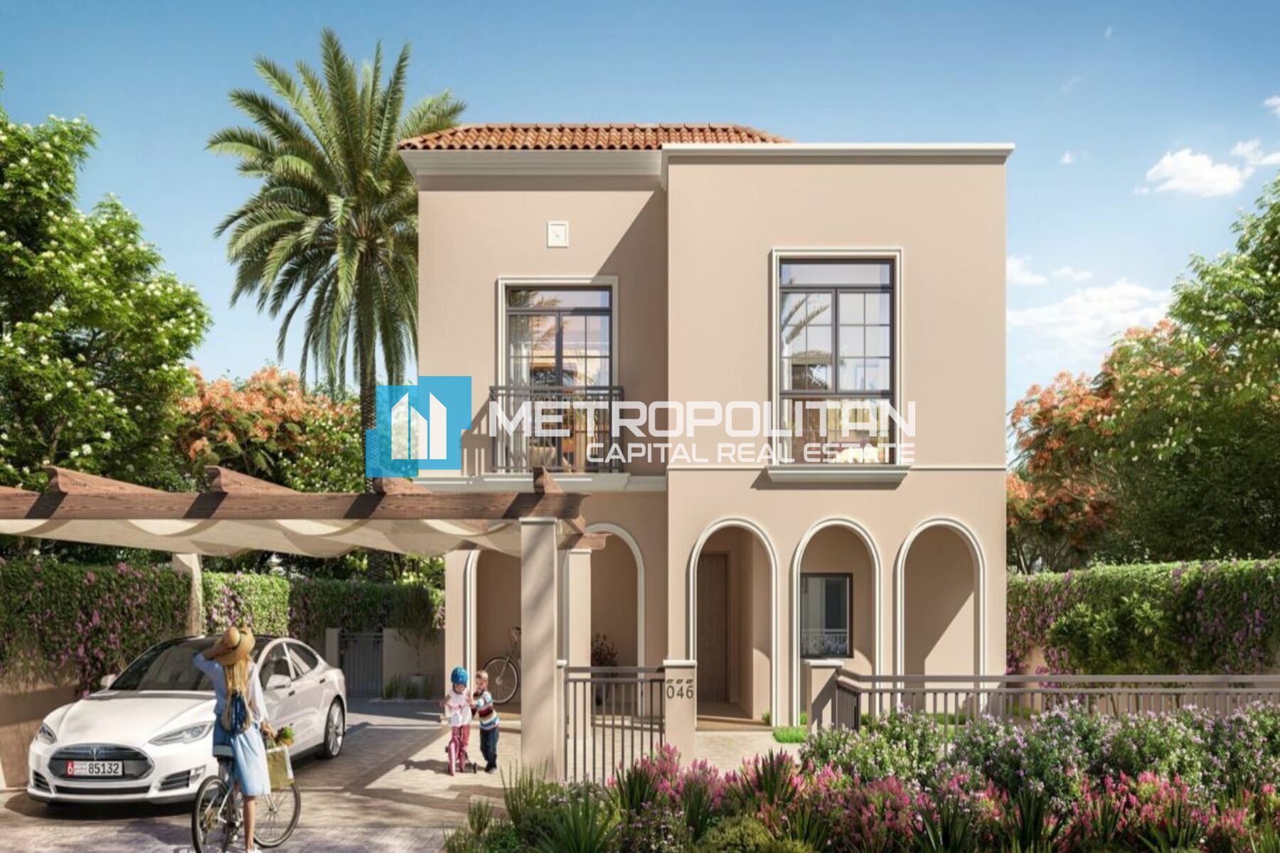 Modern 3BR+M| Double Row Townhouse| Yas Park Gate
