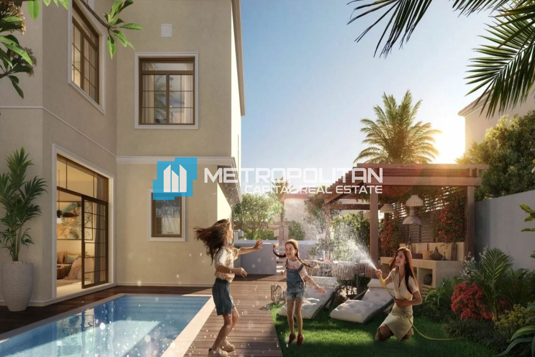 Modern 3BR+M| Double Row Townhouse| Yas Park Gate