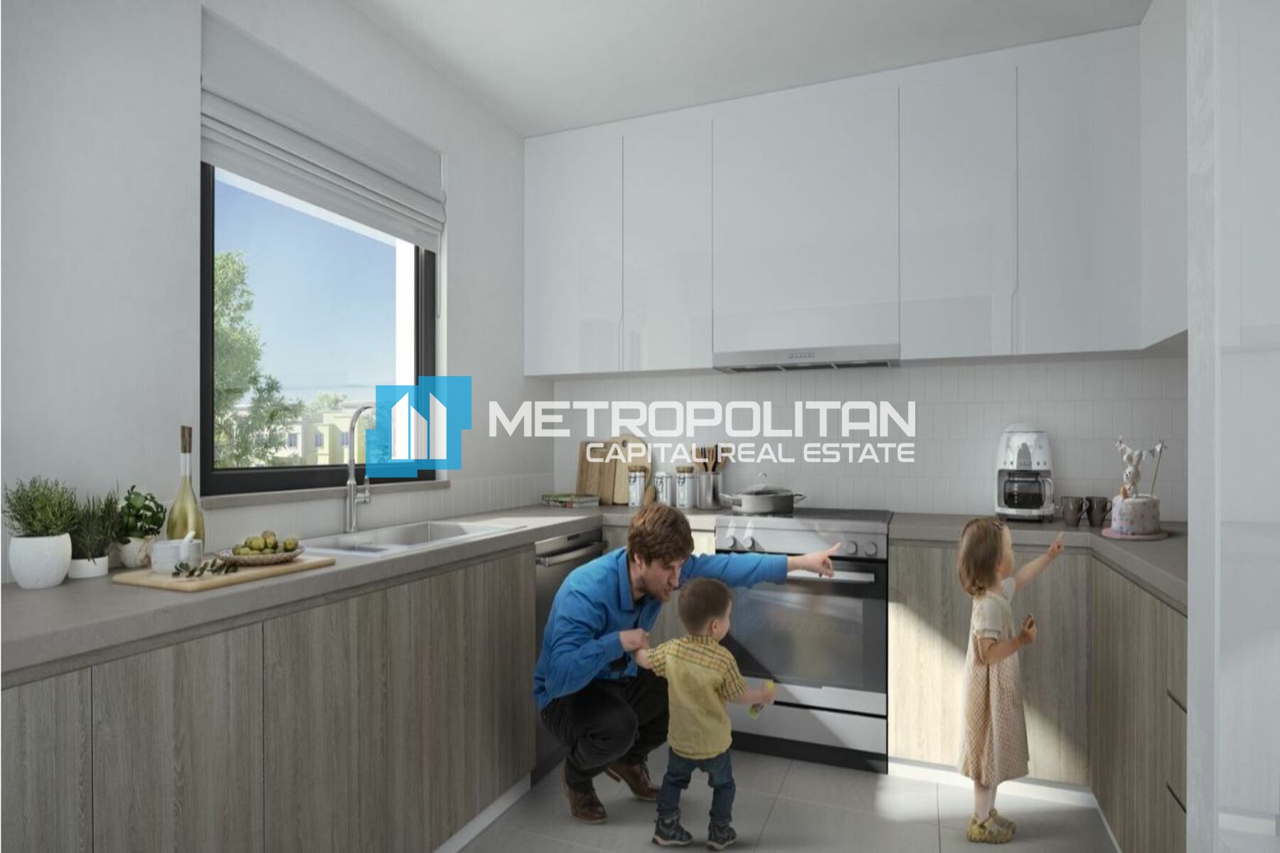 Modern 3BR+M| Double Row Townhouse| Yas Park Gate