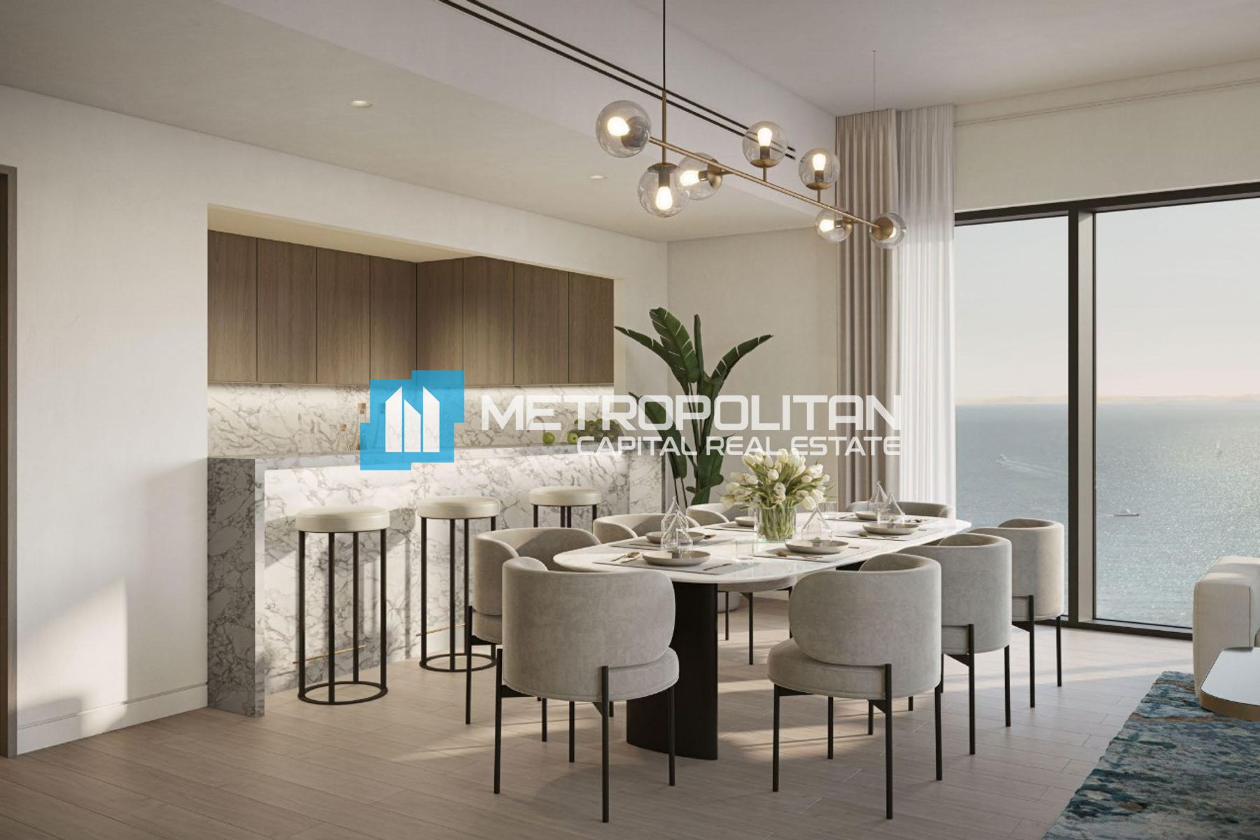 Sea View | Beach Access | 2BR+Maids | 2 Balconies