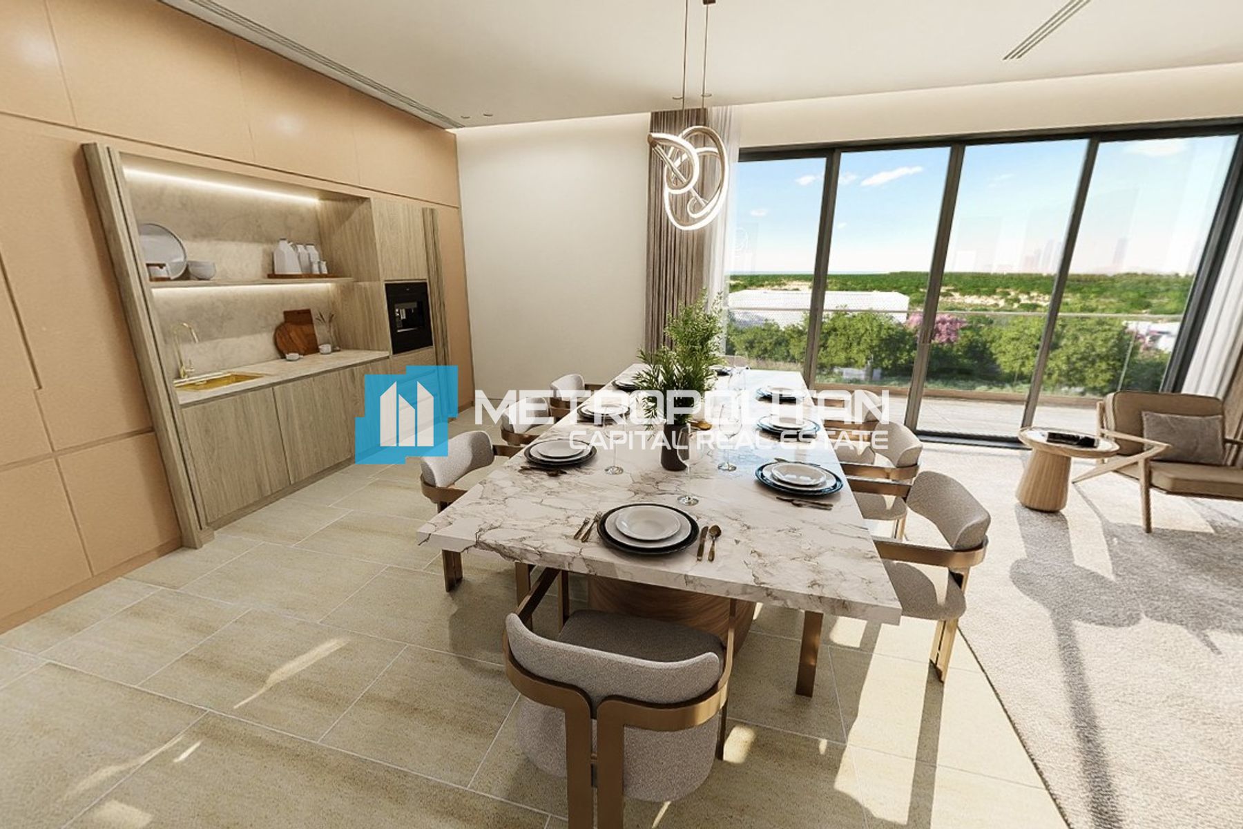 Sea and Skyline View |Single Row 7BR |Private Pool