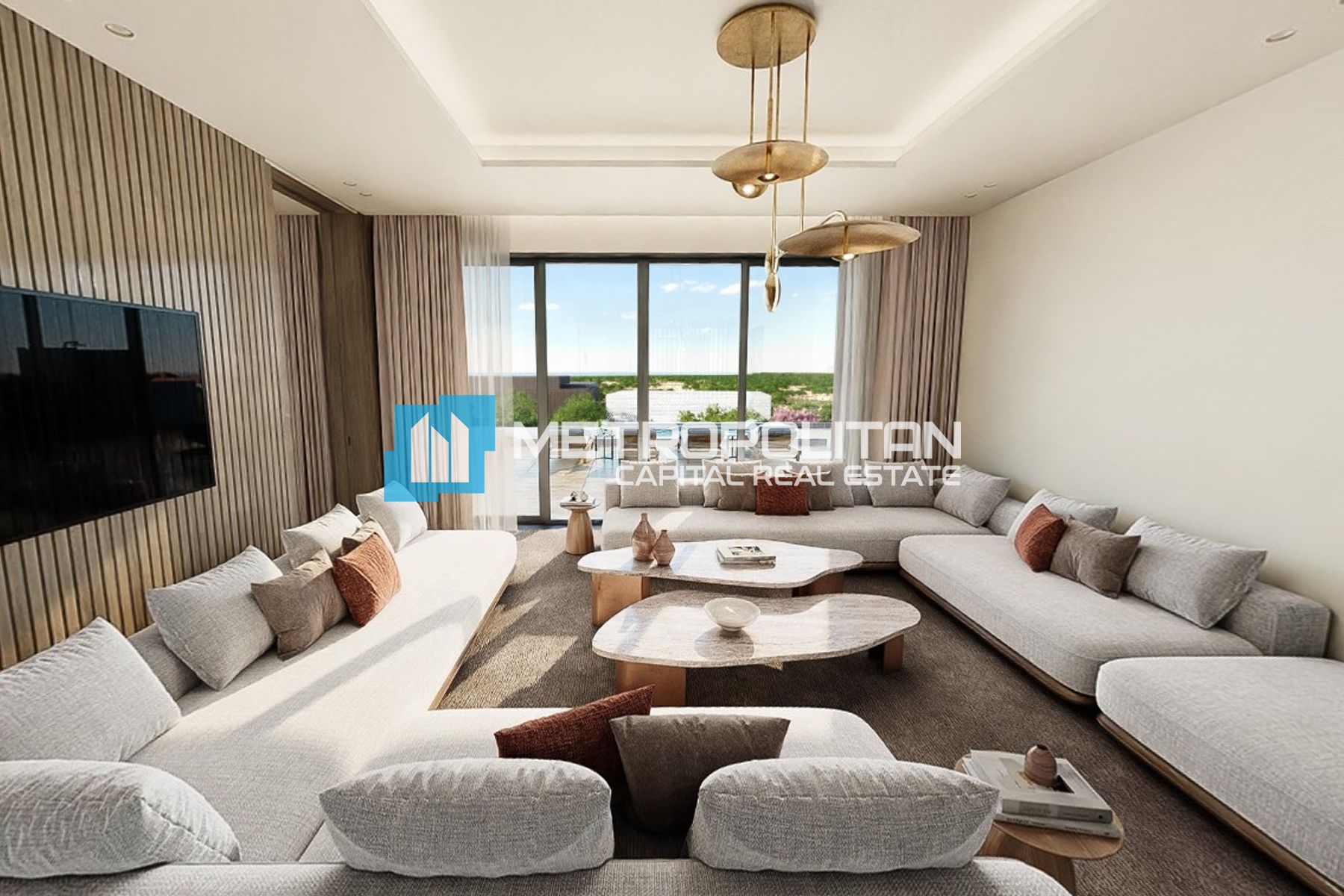 Sea and Skyline View |Single Row 7BR |Private Pool