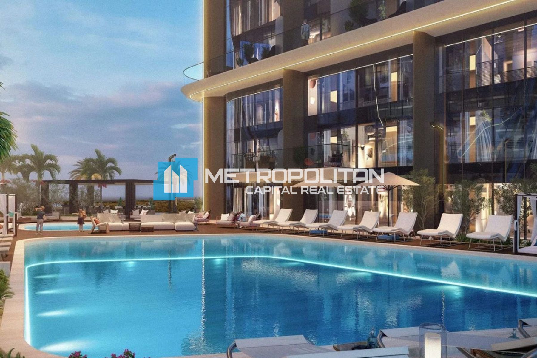 Canal View | Studio with Balcony | Luxury Living