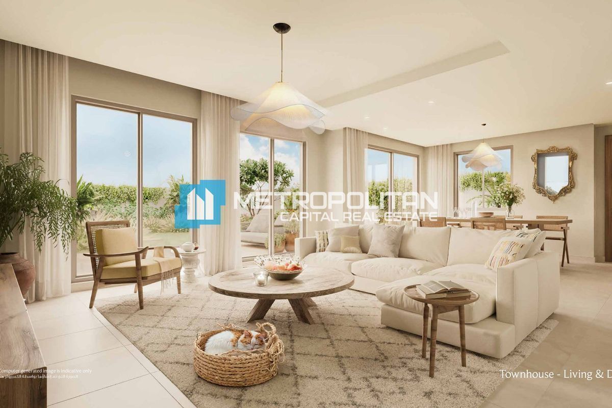 3BR Townhouse for Sale in Bloom Living, Khalifa City - MCS-49491