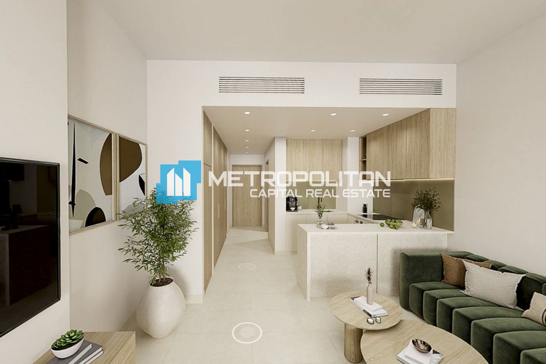 Spacious Studio | Ground Floor | Park View