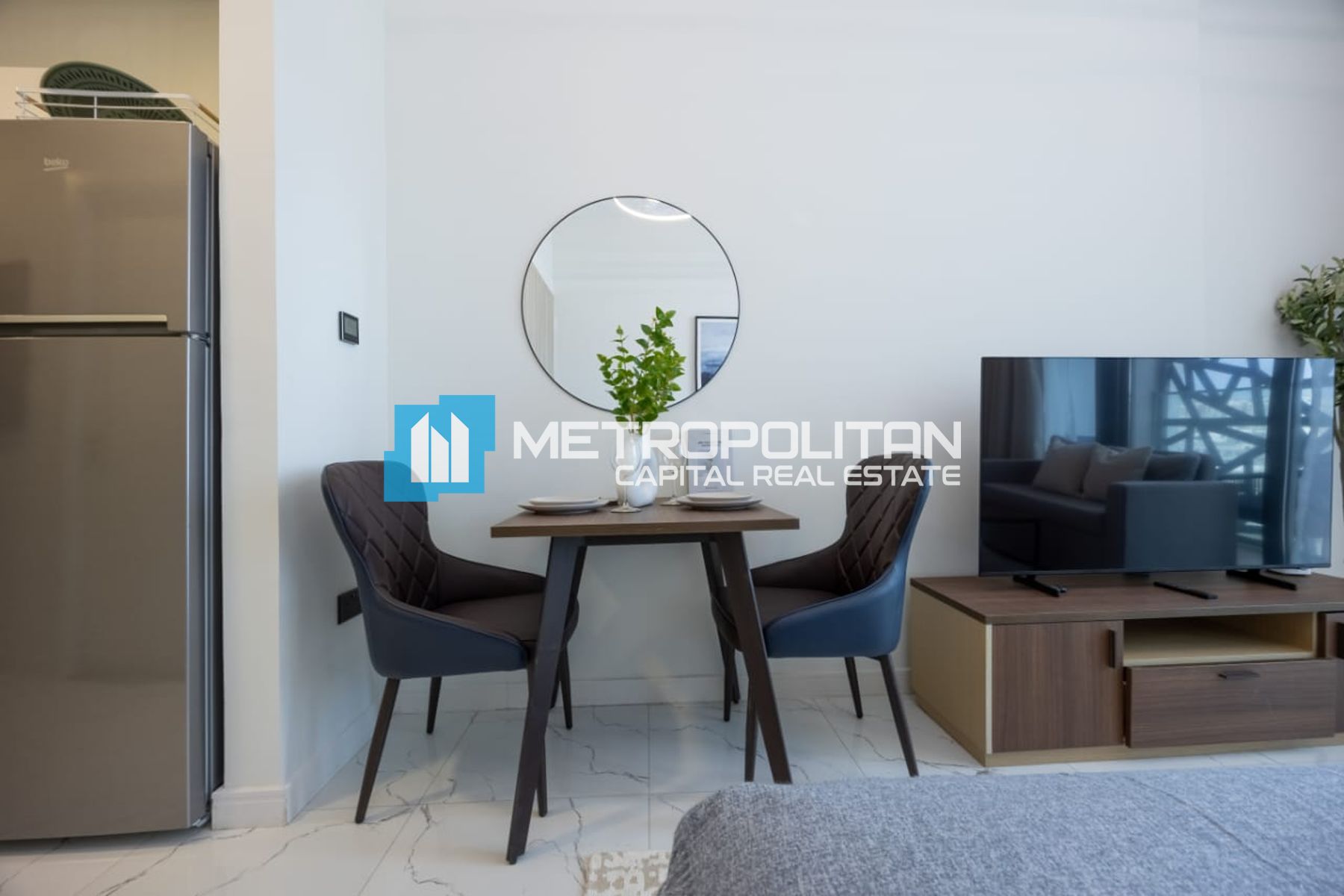 Studio w/ Balcony | Furnished Unit | High Floor