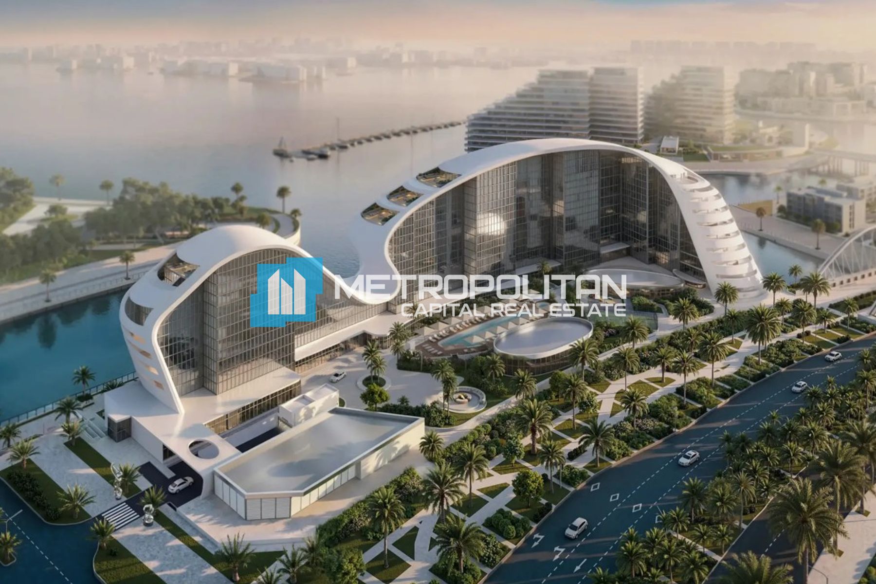 Sea View |Luxury 1BR+Balcony |Waterfront Community