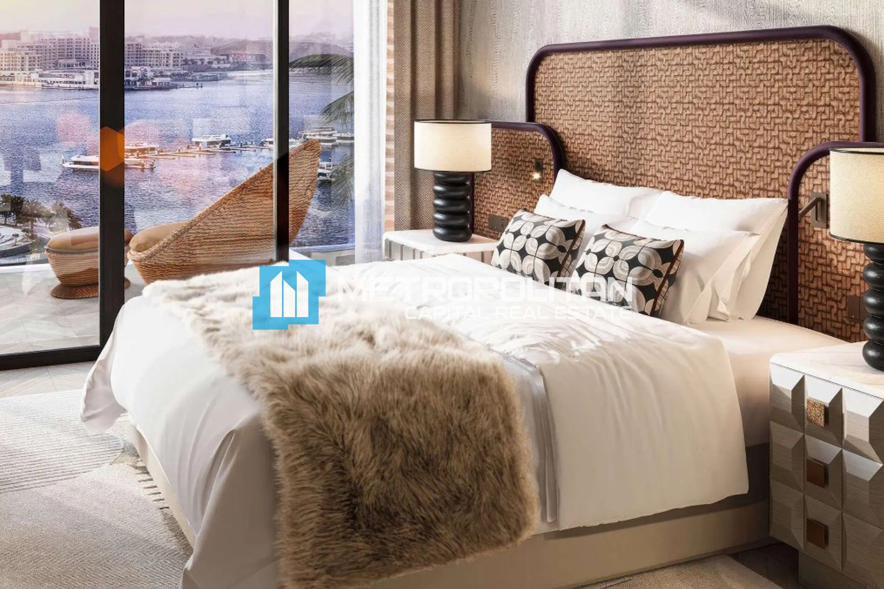 Sea View |Luxury 1BR+Balcony |Waterfront Community